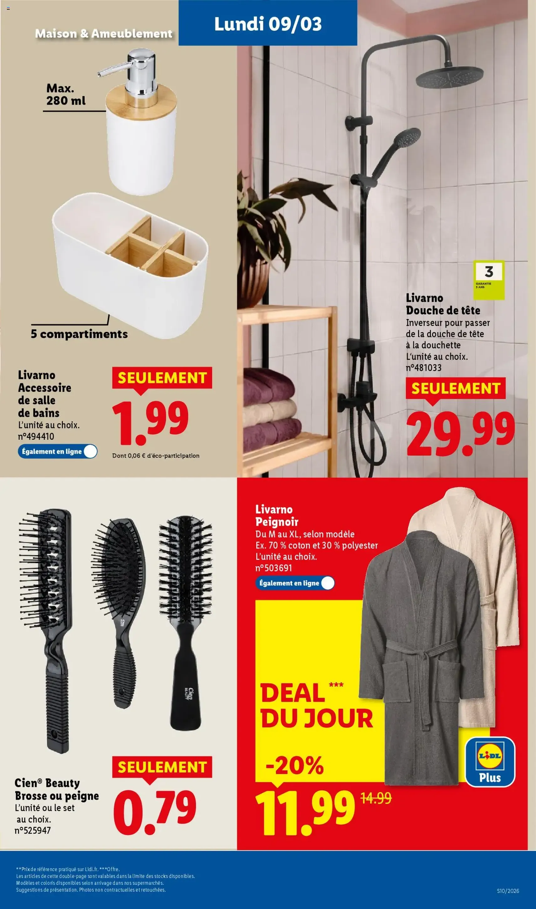 LIDL catalogue semaine 10 - brochure valable à partir du 05/03/2026, page 67 sur 79