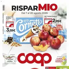 Volantino COOP - anteprima volantino valido dal 07/08/2025