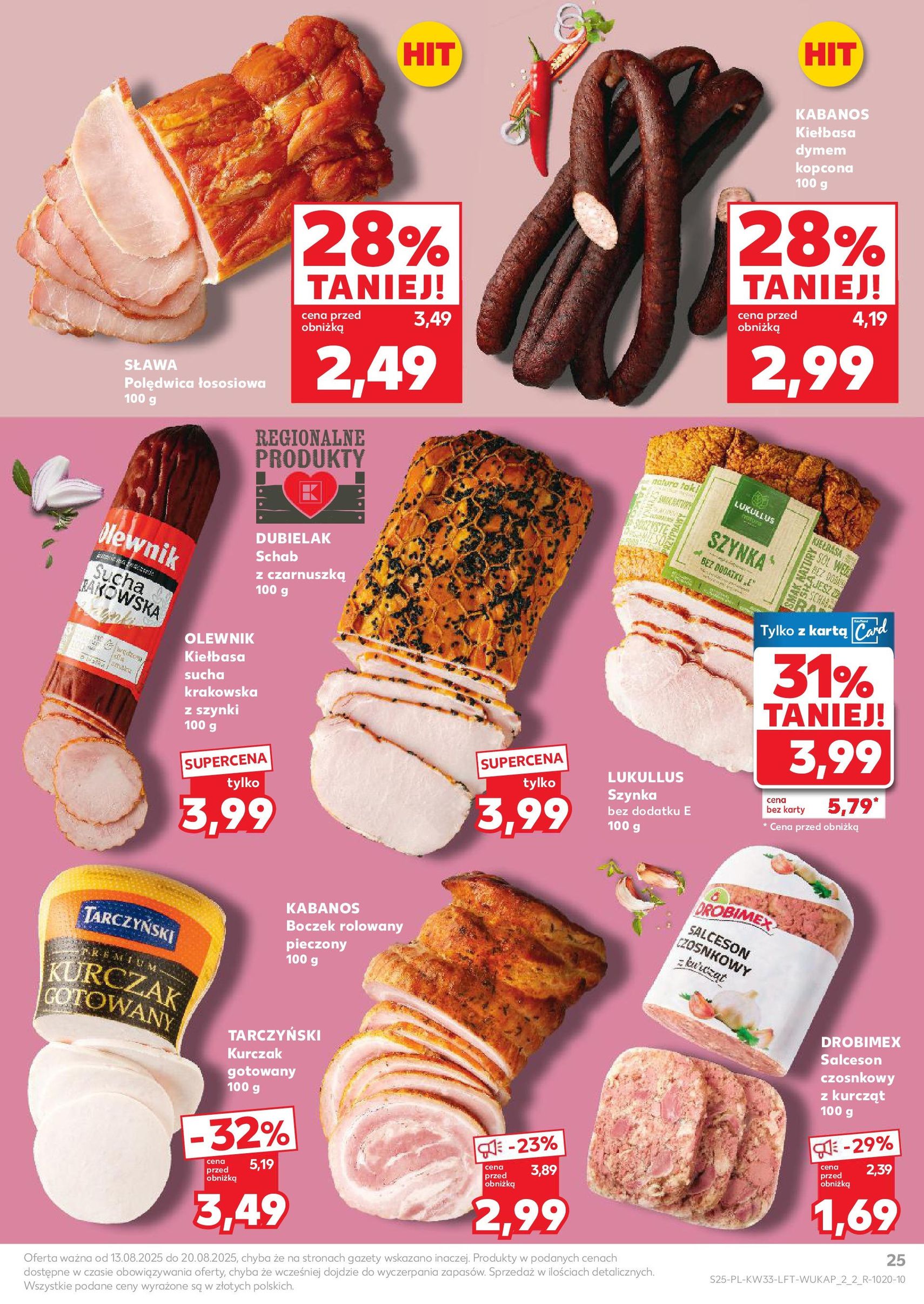 Kaufland gazetka - ważny gazetka od 13.08.2025 strona 25 z 58