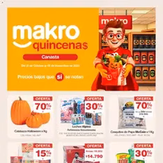 Vista previa del folleto Makro - Quincena válido desde 31/10/2025