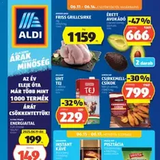 Aldi akciós újság - szórólap előnézete érvényes 2026.06.11. -tól