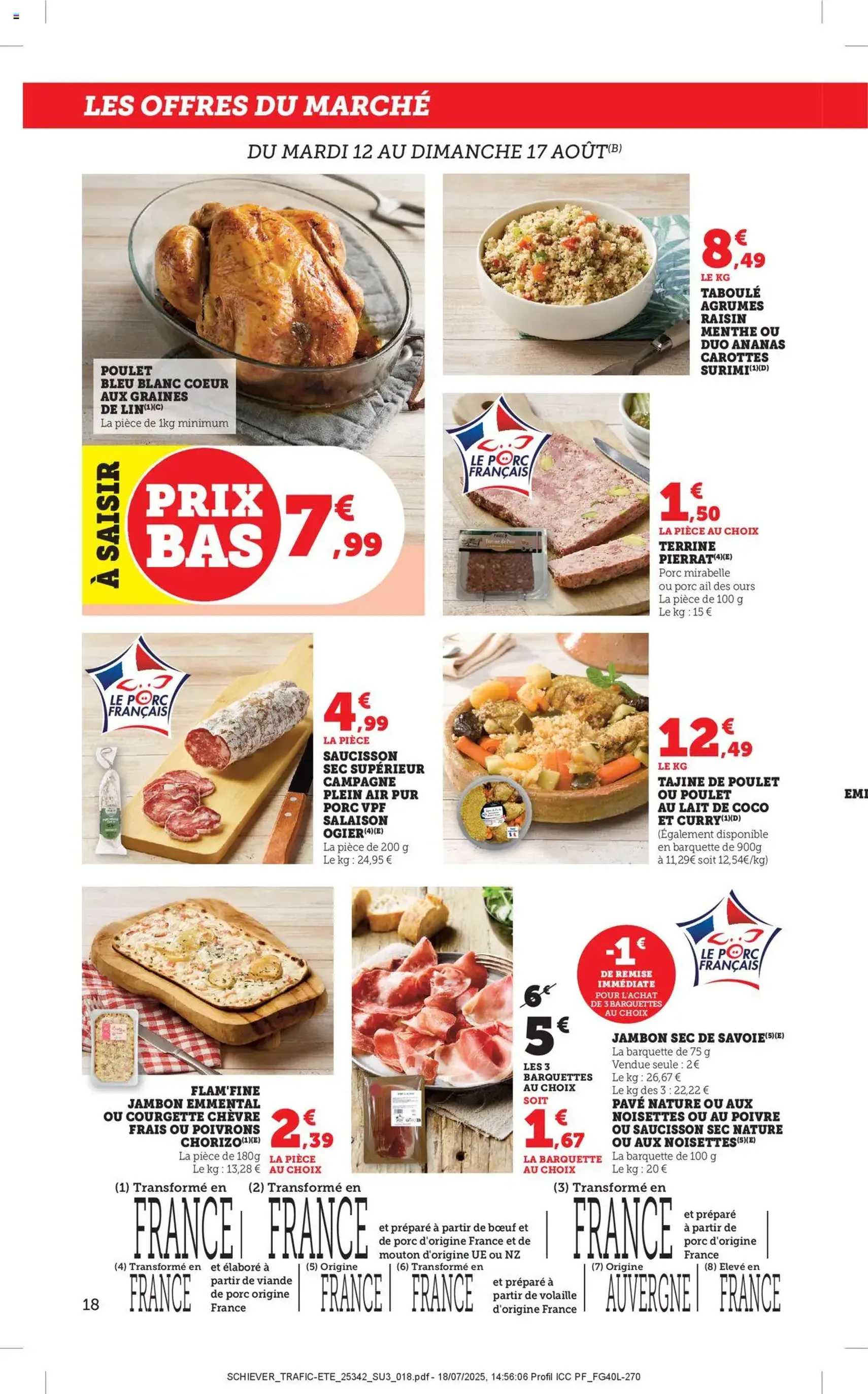 Bi1 catalogue - brochure valable à partir du 11/08/2025, page 18 sur 24
