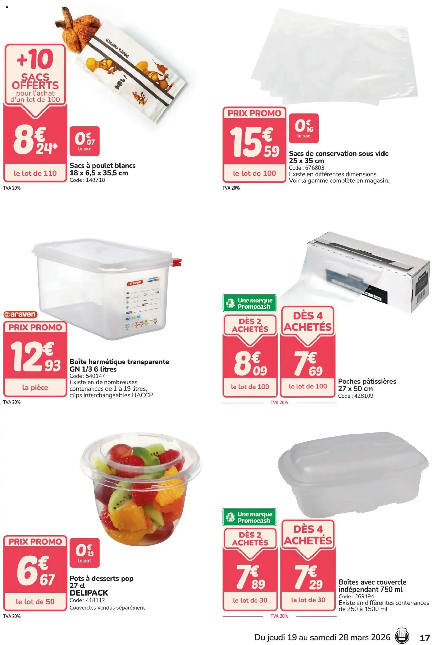 Promocash catalogue - brochure valable à partir du 19/03/2026, page 17 sur 24