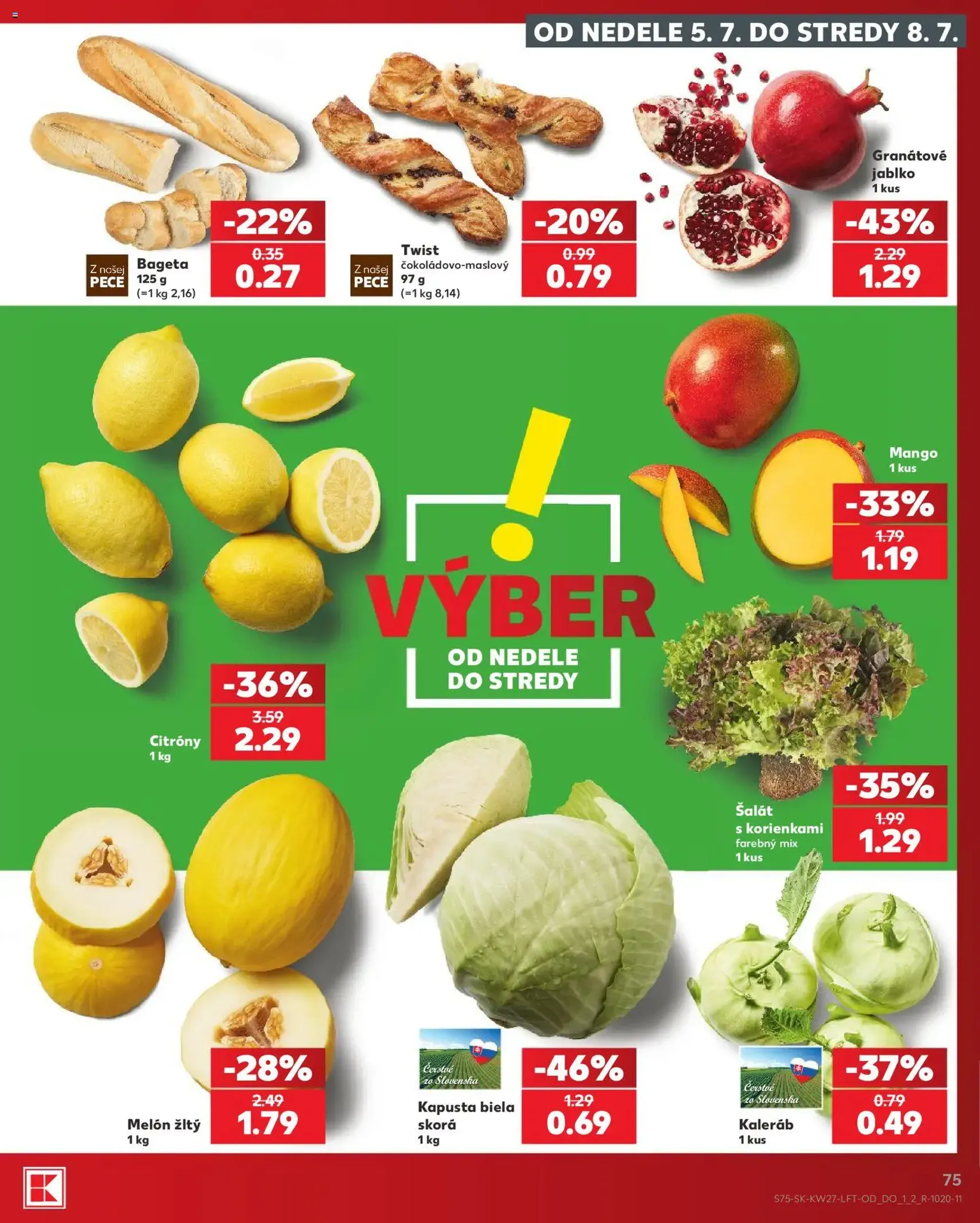 Kaufland leták - platný leták od 02.07.2026 strana 75 z 80