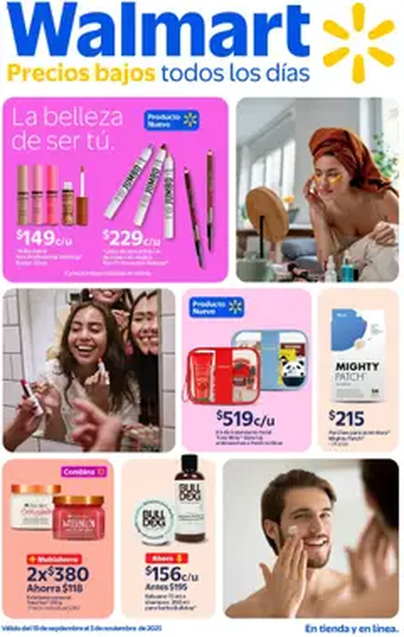Walmart - Folleto la belleza - folleto válido desde 19/09/2025 página 1 de 1