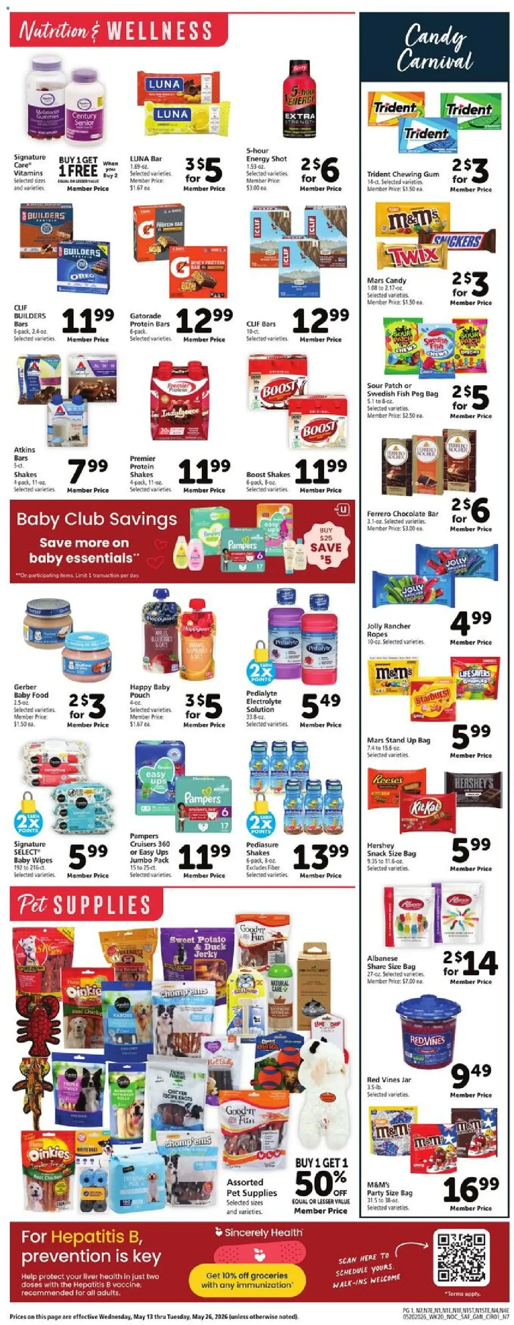 Safeway Weekly Ad - valid flyer from 05/20/2026, page 12 of 14