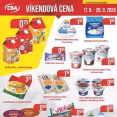 KARMEN CBA víkendová cena - náhľad letáku platný od 17.09.2026