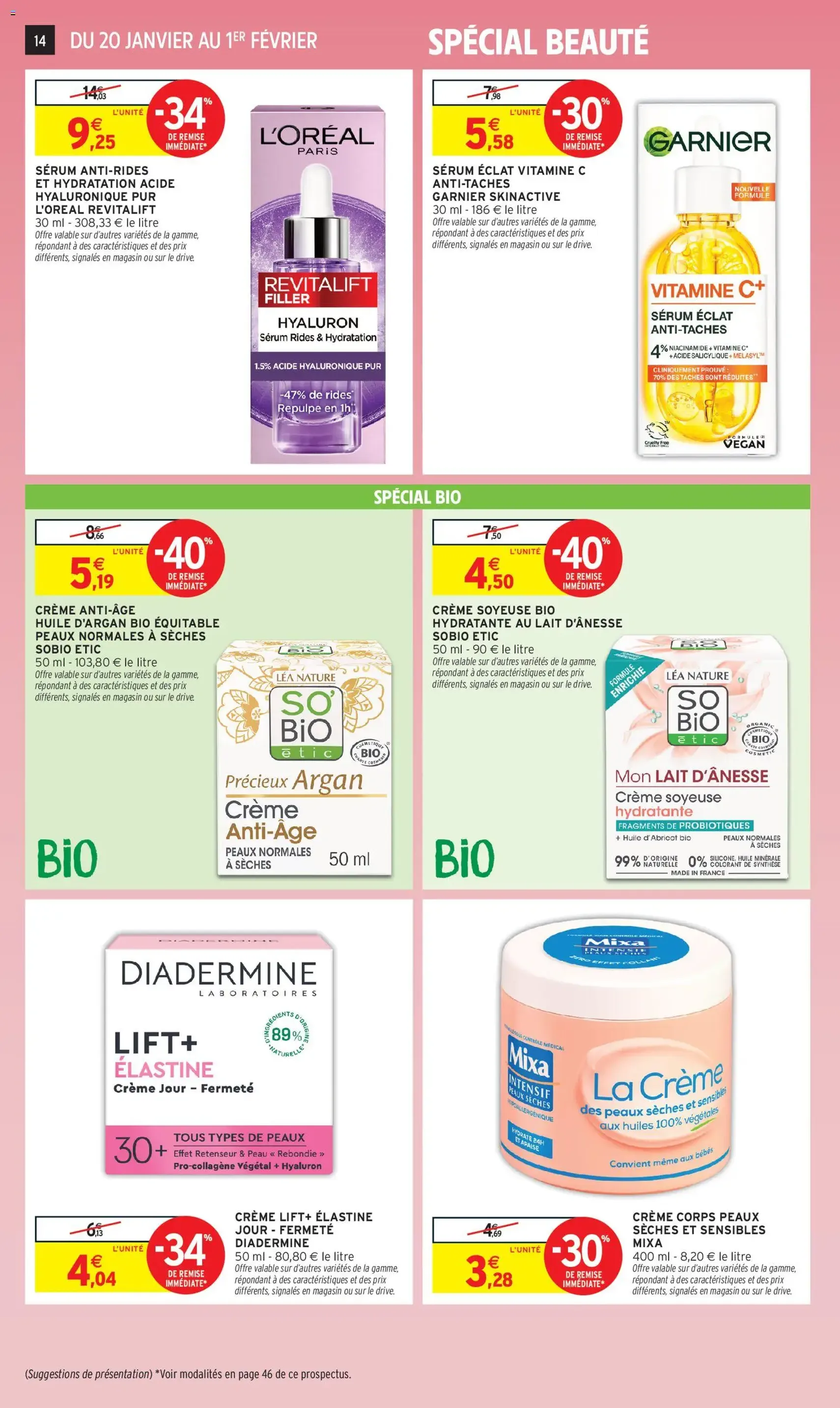 Intermarché catalogue semaine 4 - brochure valable à partir du 20/01/2026, page 14 sur 52