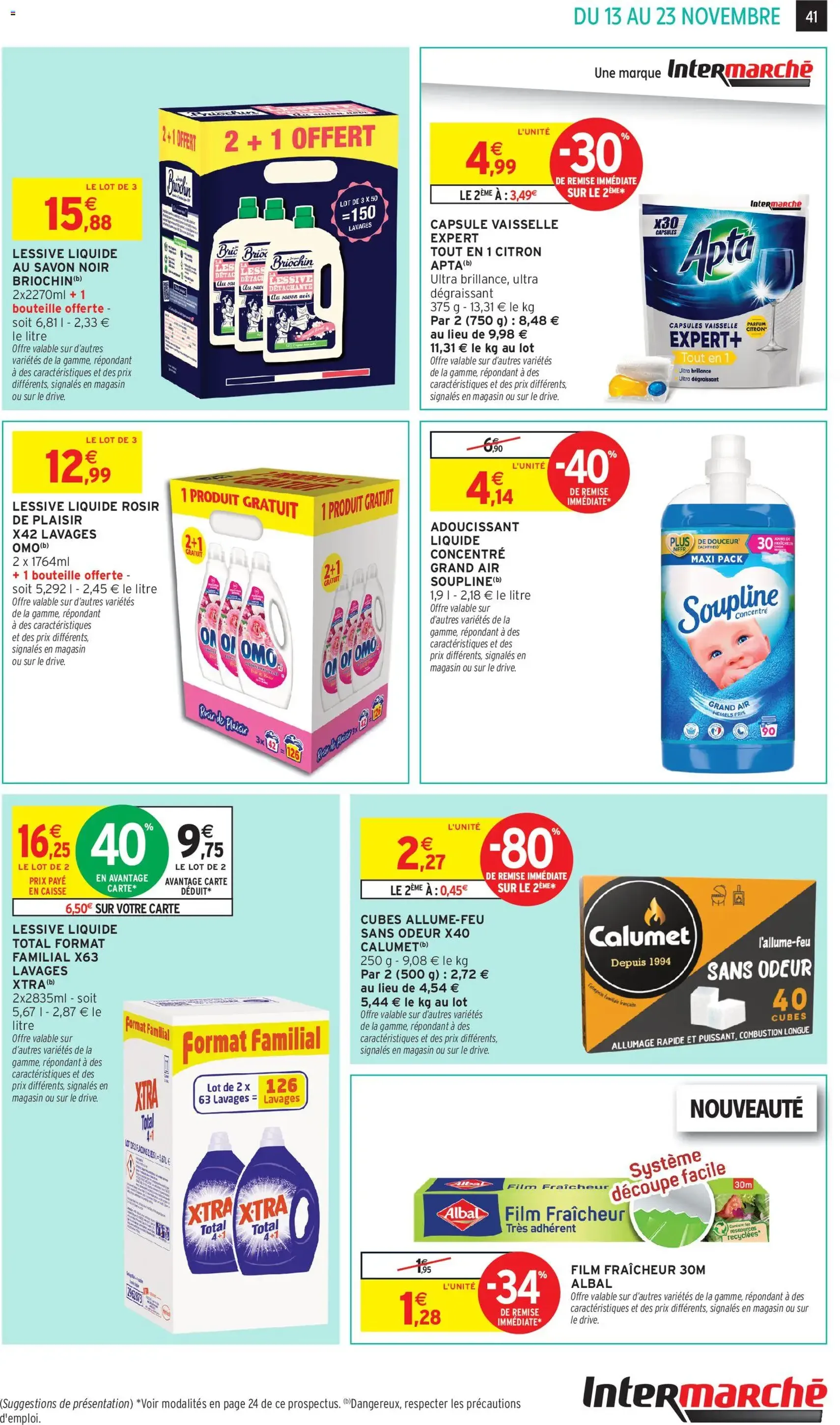 Intermarché catalogue semaine 46 - brochure valable à partir du 13/11/2025, page 41 sur 48