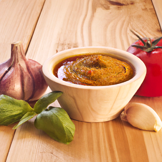 Anteprima ricetta Pesto rosso