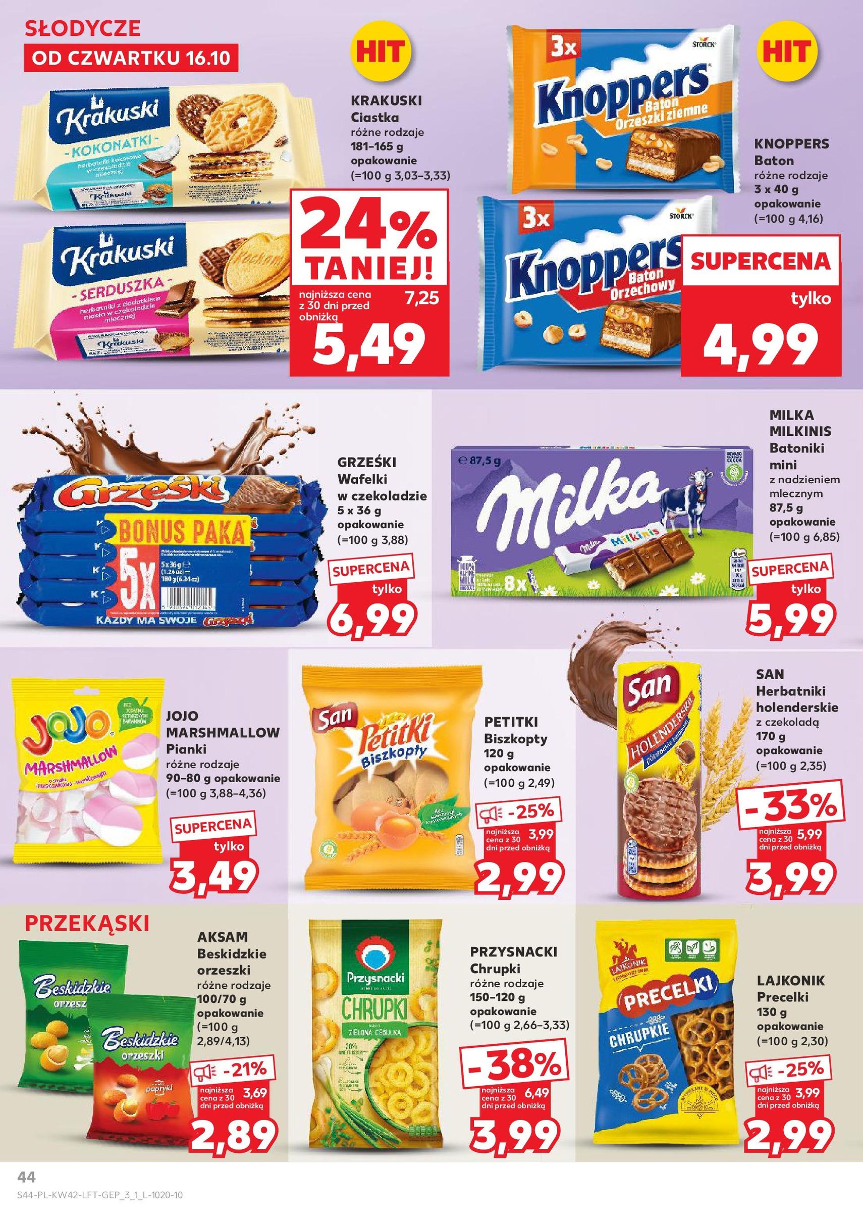 Kaufland gazetka - ważny gazetka od 16.10.2025 strona 44 z 63 Kaufland gazetka - ważny gazetka od 16.10.2025 strona 44 z 63