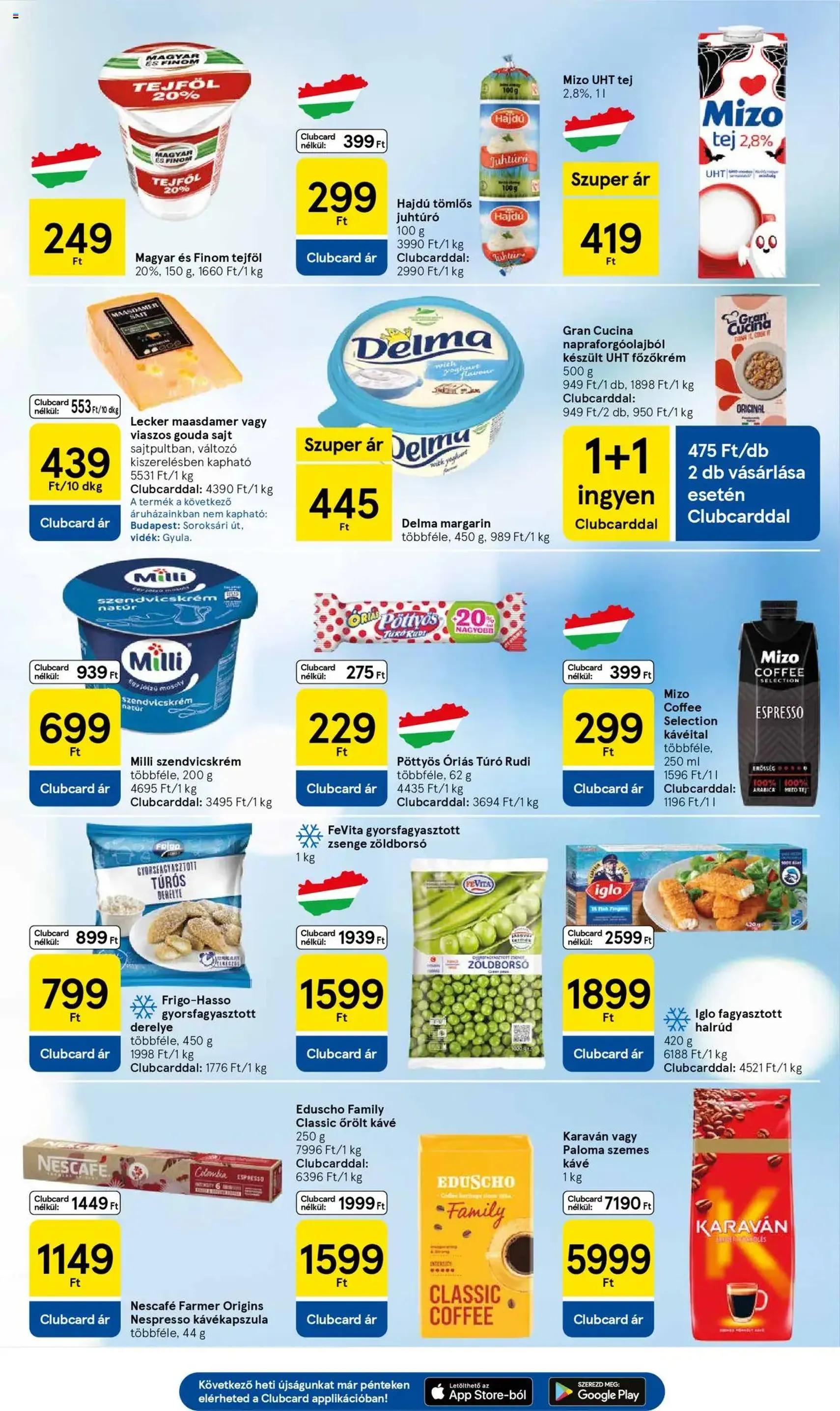 Tesco Hipermarket - Akciós újság - 2025.10.21. érvényes szórólap 5 oldal 32 oldalból Tesco Hipermarket - Akciós újság - 2025.10.21. érvényes szórólap 5 oldal 32 oldalból