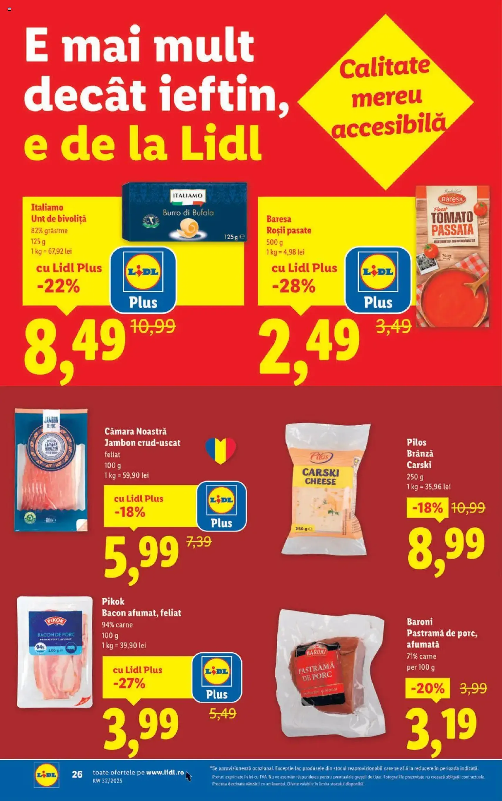 Catalog Lidl - cataloage valabile începând cu 04.08.2025 pagina 26 din 40