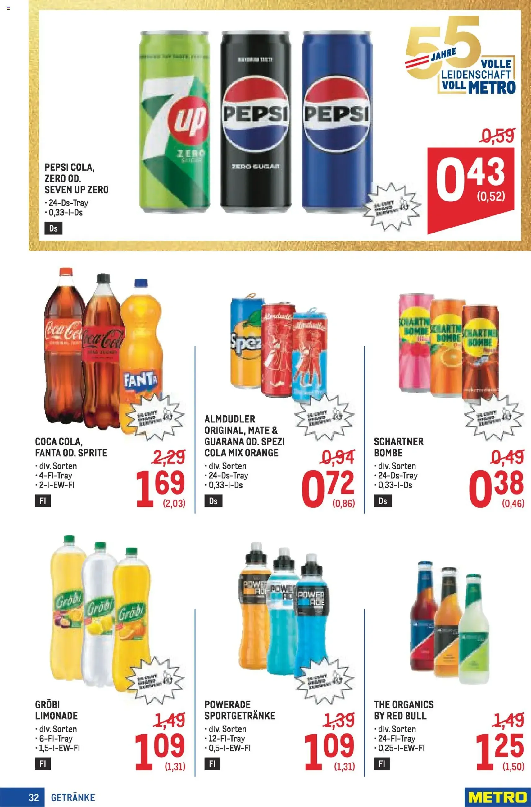 Metro angebote Profi - Gültiger Prospekt ab 05.03.2026, Seite 32 von insgesamt 72