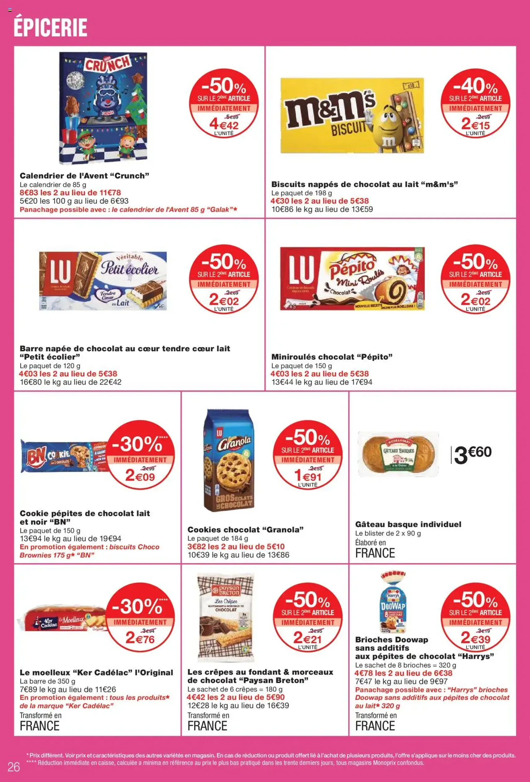 Monoprix catalogue - brochure valable à partir du 21/10/2025, page 26 sur 56 Monoprix catalogue - brochure valable à partir du 21/10/2025, page 26 sur 56