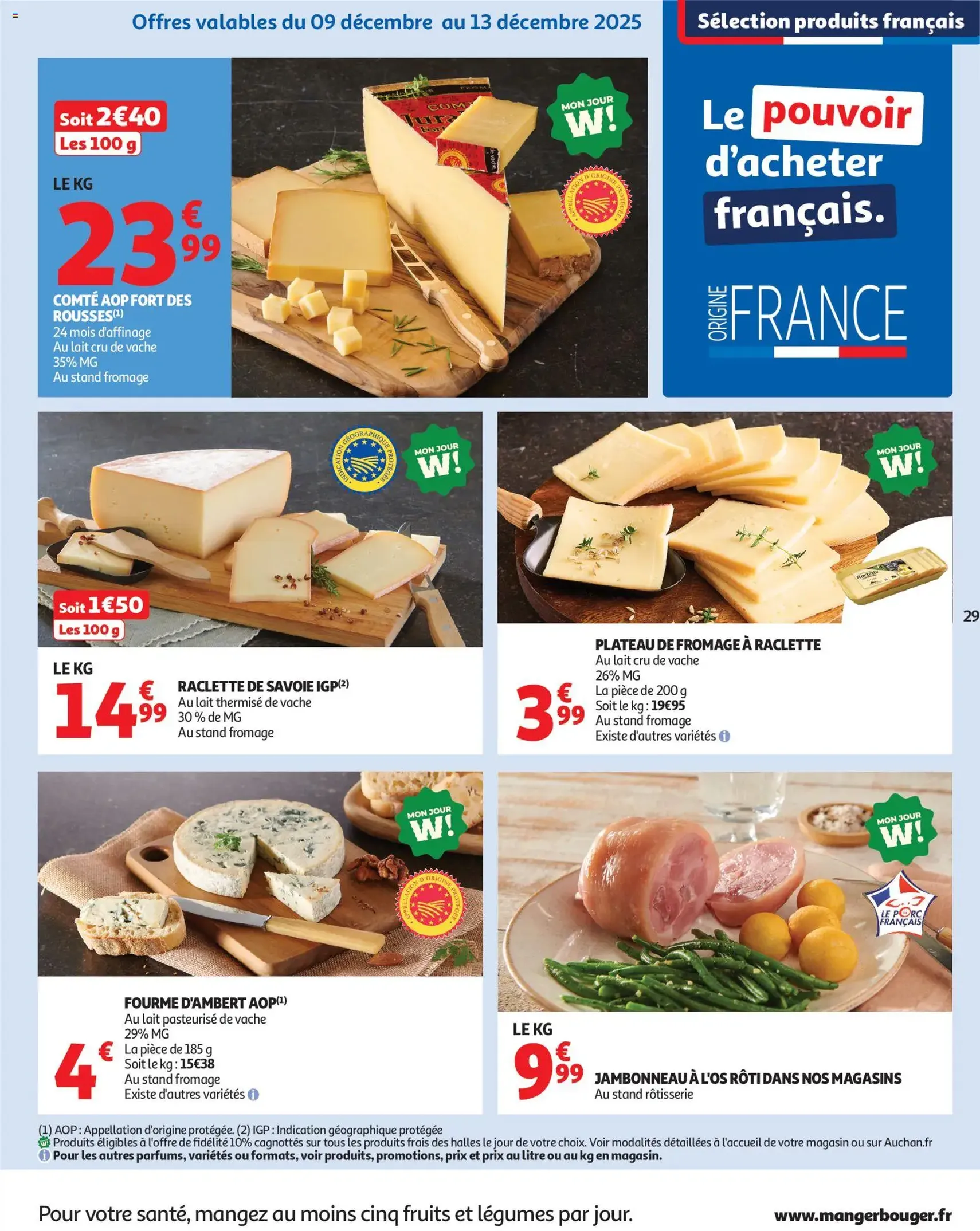Auchan folder / publicité - geldige folder vanaf 09/12/2025 pagina 29 van 64