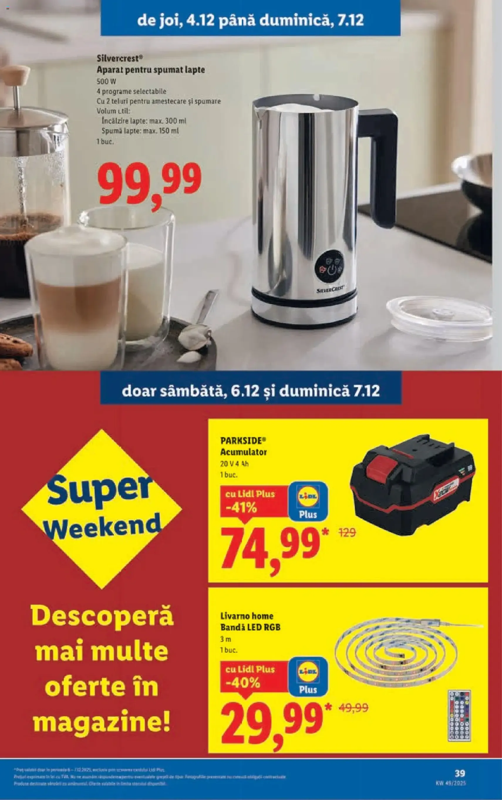Catalog Lidl - cataloage valabile începând cu 01.12.2025 pagina 39 din 40