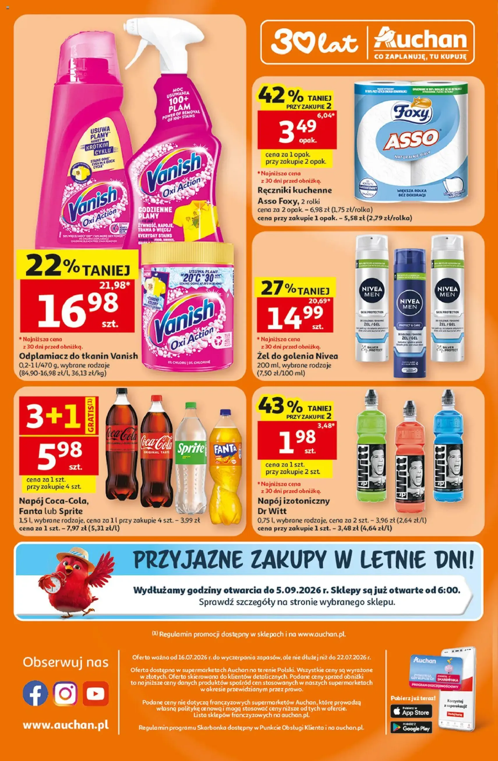 Auchan gazetka - ważny gazetka od 16.07.2026 strona 8 z 8