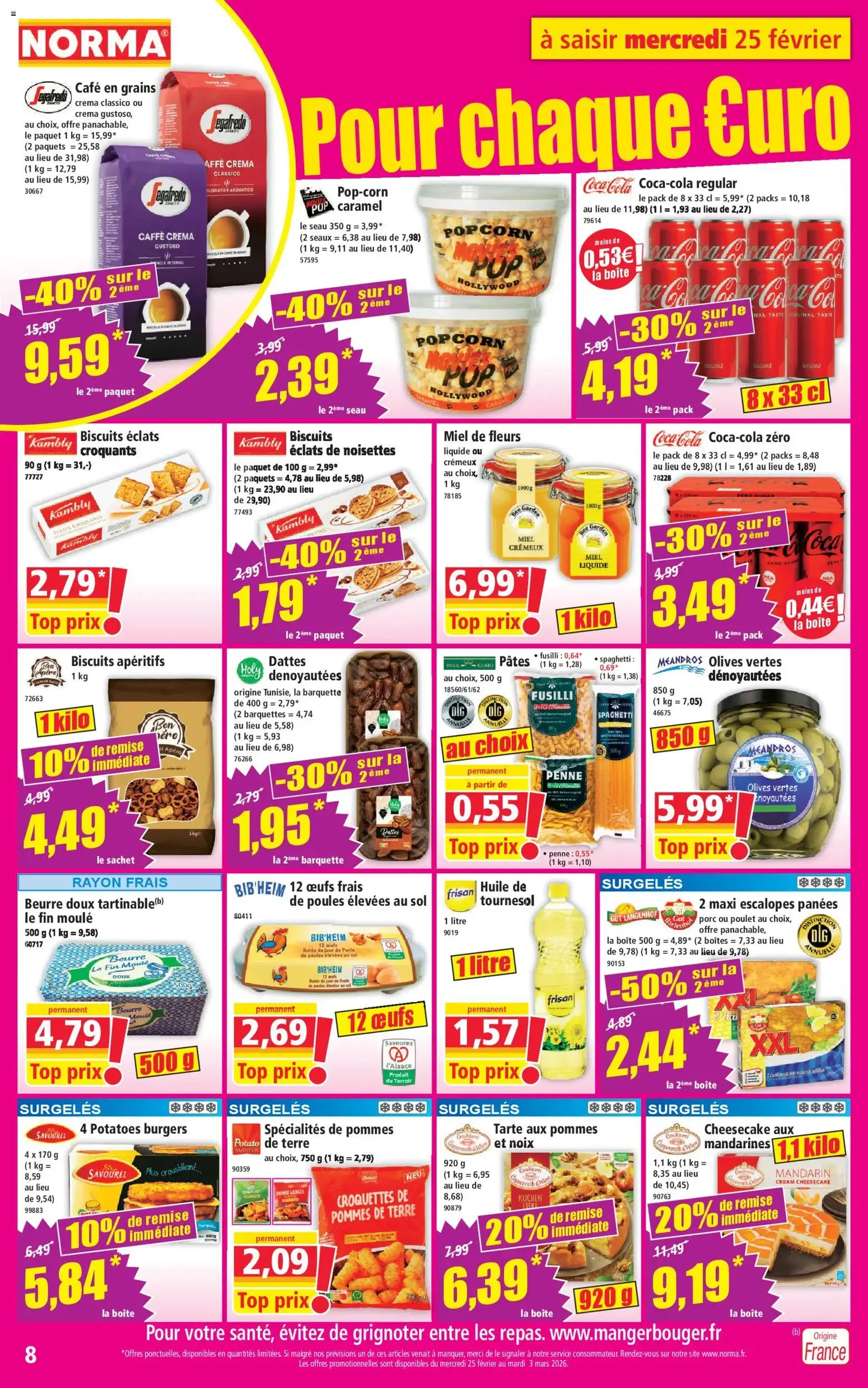 Norma catalogue - brochure valable à partir du 25/02/2026, page 8 sur 14