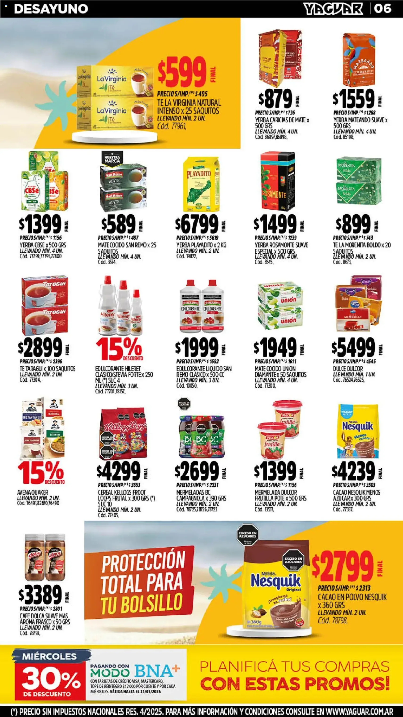 Yaguar catálogo - folleto válido desde 05/01/2026 página 6 de 19