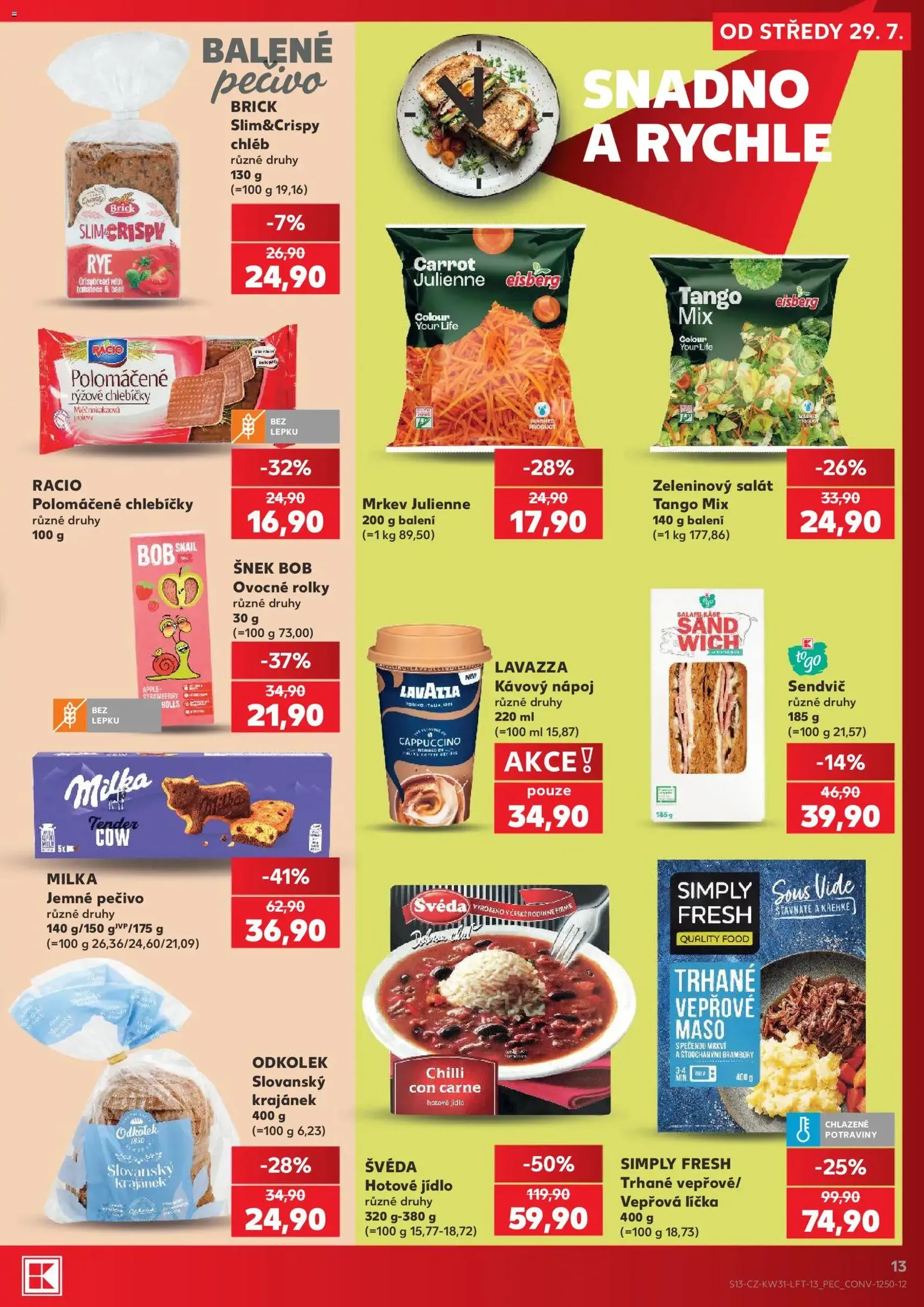 Kaufland leták - platný leták od 29.07.2026 strana 13 z 54