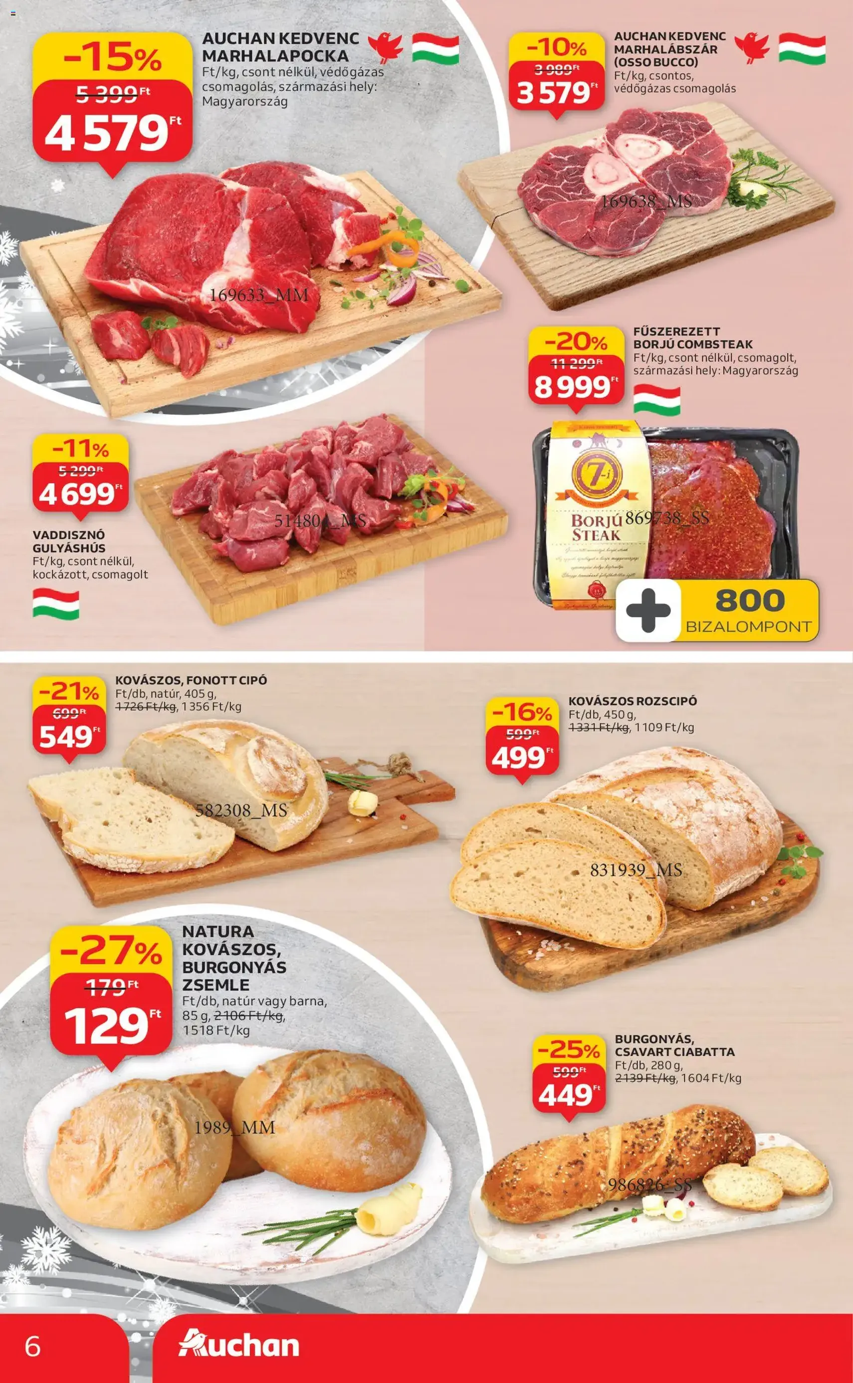 Auchan Akciós újság - 2025.12.18. érvényes szórólap 6 oldal 60 oldalból