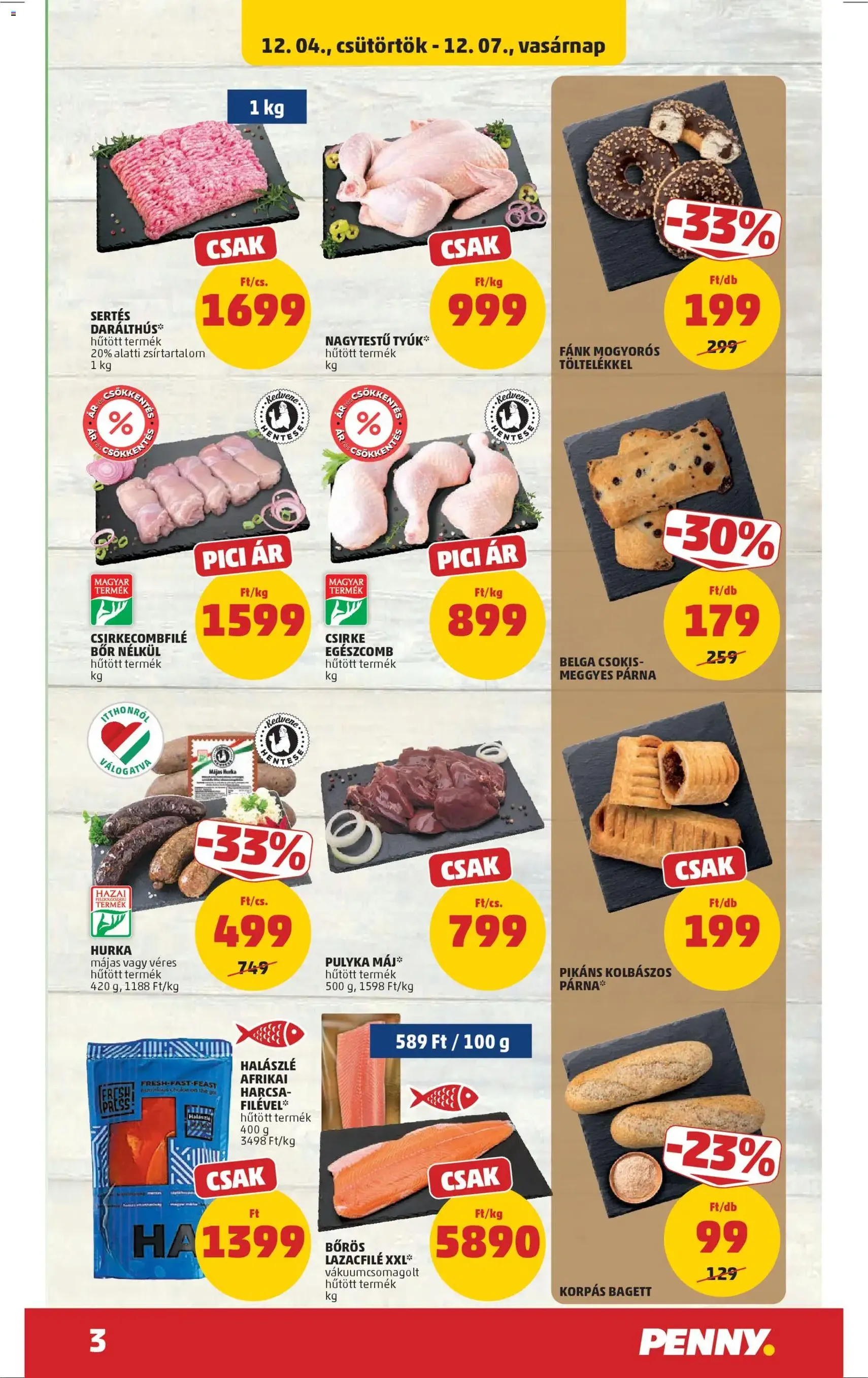 PENNY Akciós újság - 2025.12.04. érvényes szórólap 3 oldal 45 oldalból
