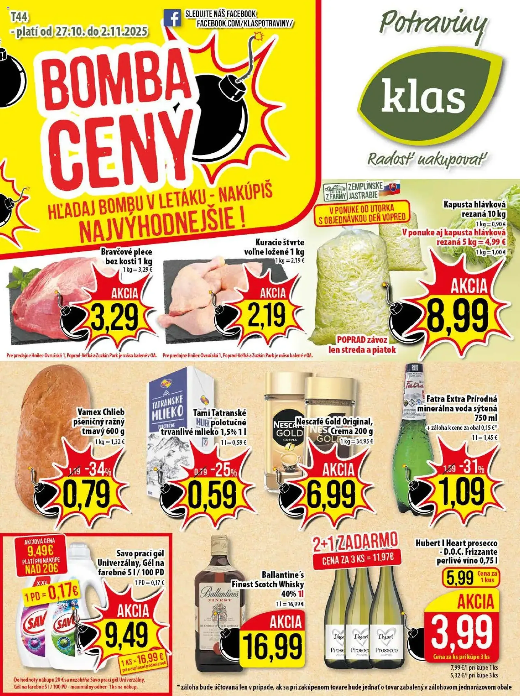 Klas leták - platný leták od 27.10.2025 strana 1 z 25 Klas leták - platný leták od 27.10.2025 strana 1 z 25