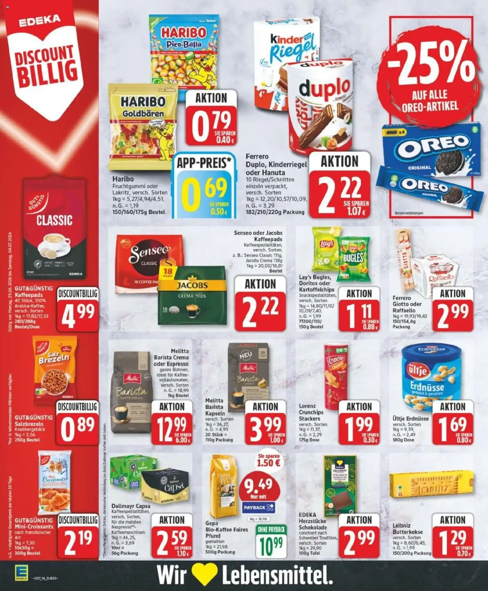 Edeka Prospekt - Gültiger Prospekt ab 29.06.2026, Seite 16 von insgesamt 23