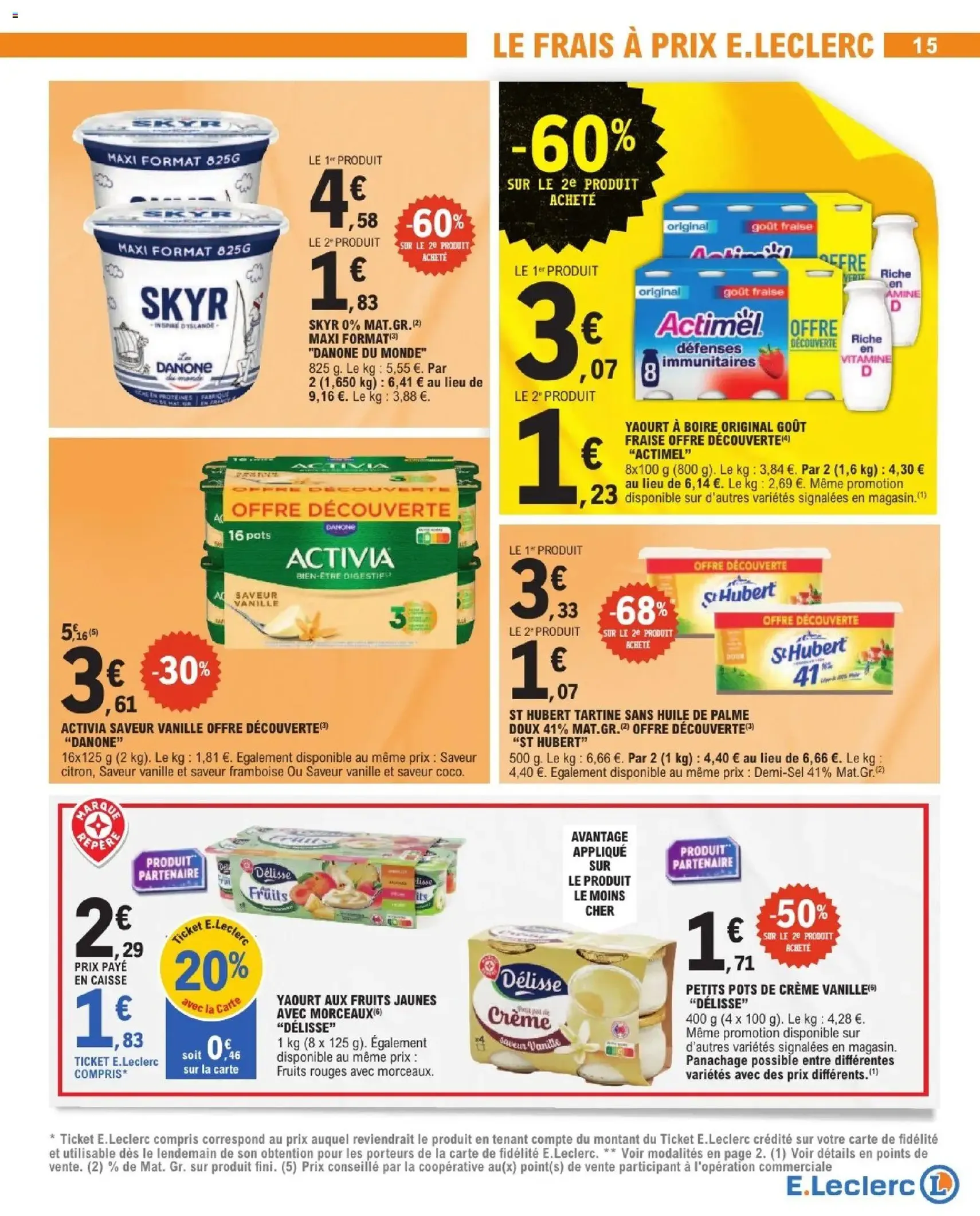 E.Leclerc catalogue semaine 45 - brochure valable à partir du 04/11/2025, page 15 sur 36