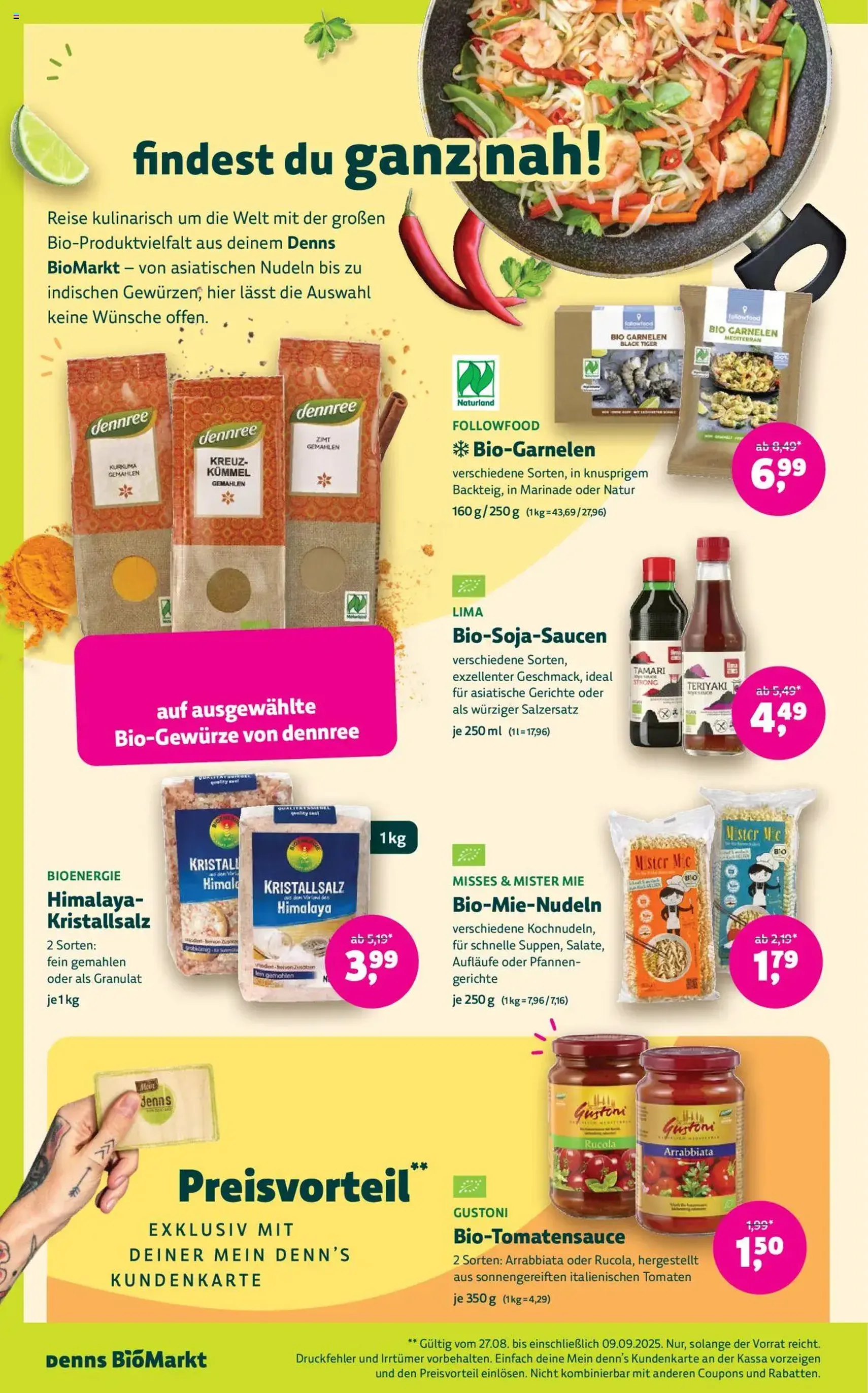 Denns BioMarkt Angebote - Gültiger Prospekt ab 27.08.2025, Seite 8 von insgesamt 12