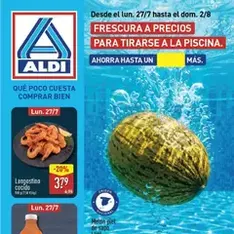 Vista previa del folleto Aldi folleto Península válido desde 27/07/2026