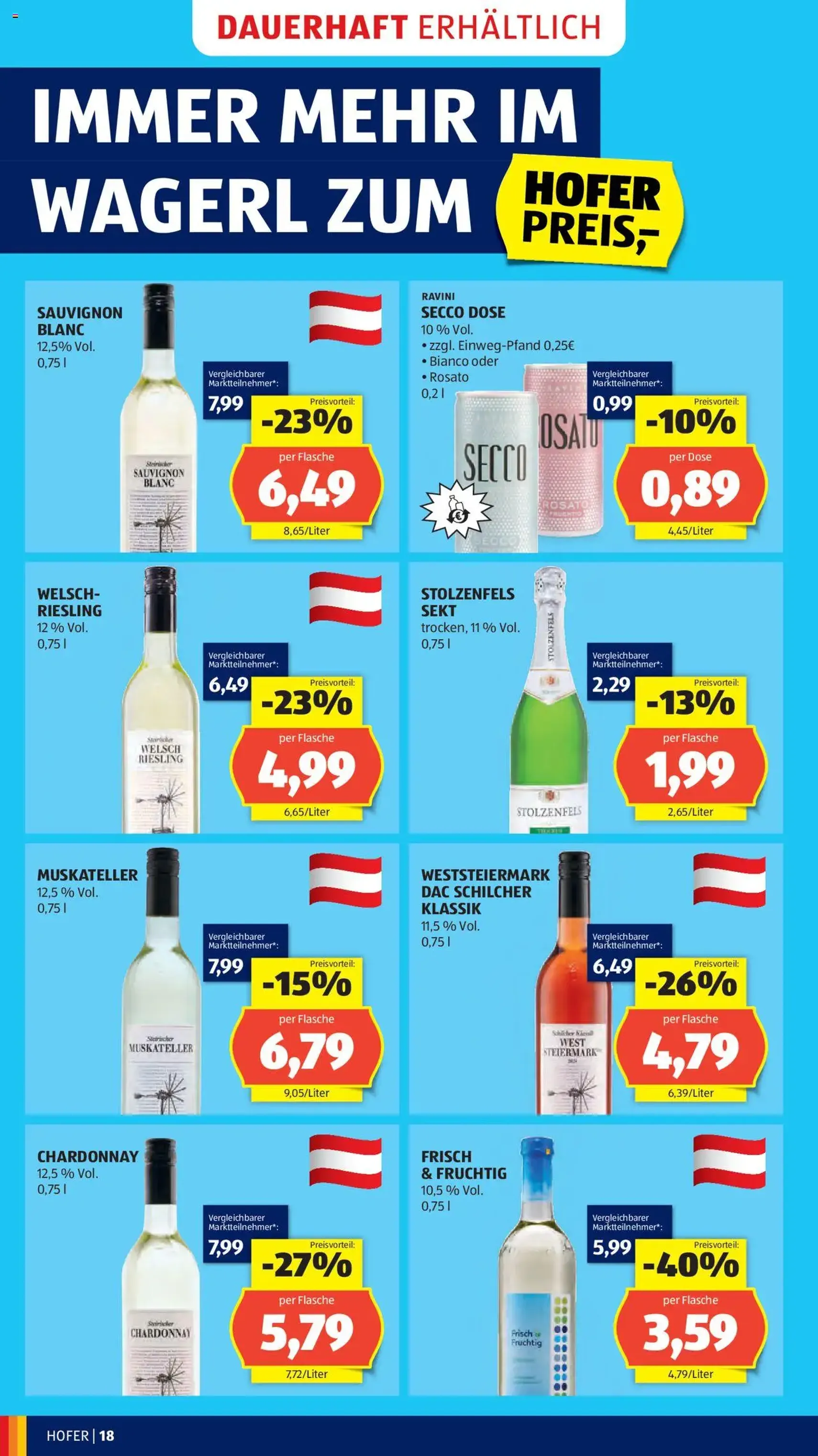 Hofer Flugblatt - Gültiger Prospekt ab 18.07.2025, Seite 20 von insgesamt 41 Hofer Flugblatt - Gültiger Prospekt ab 18.07.2025, Seite 20 von insgesamt 41