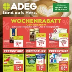 ADEG Flugblatt - Prospekt Vorschau gültig ab 02.10.2025