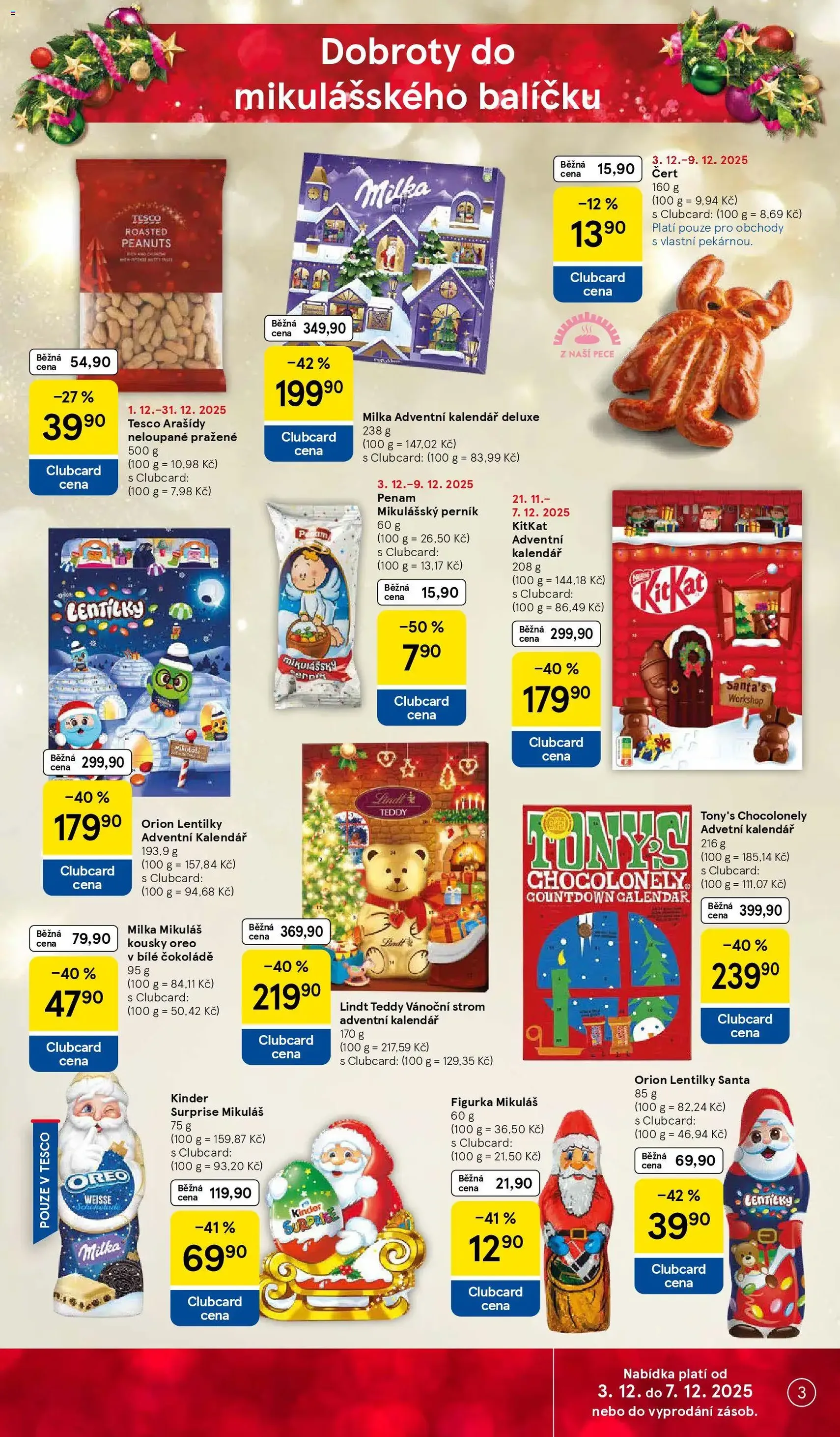 Tesco leták - Hypermarket - platný leták od 03.12.2025 strana 3 z 44