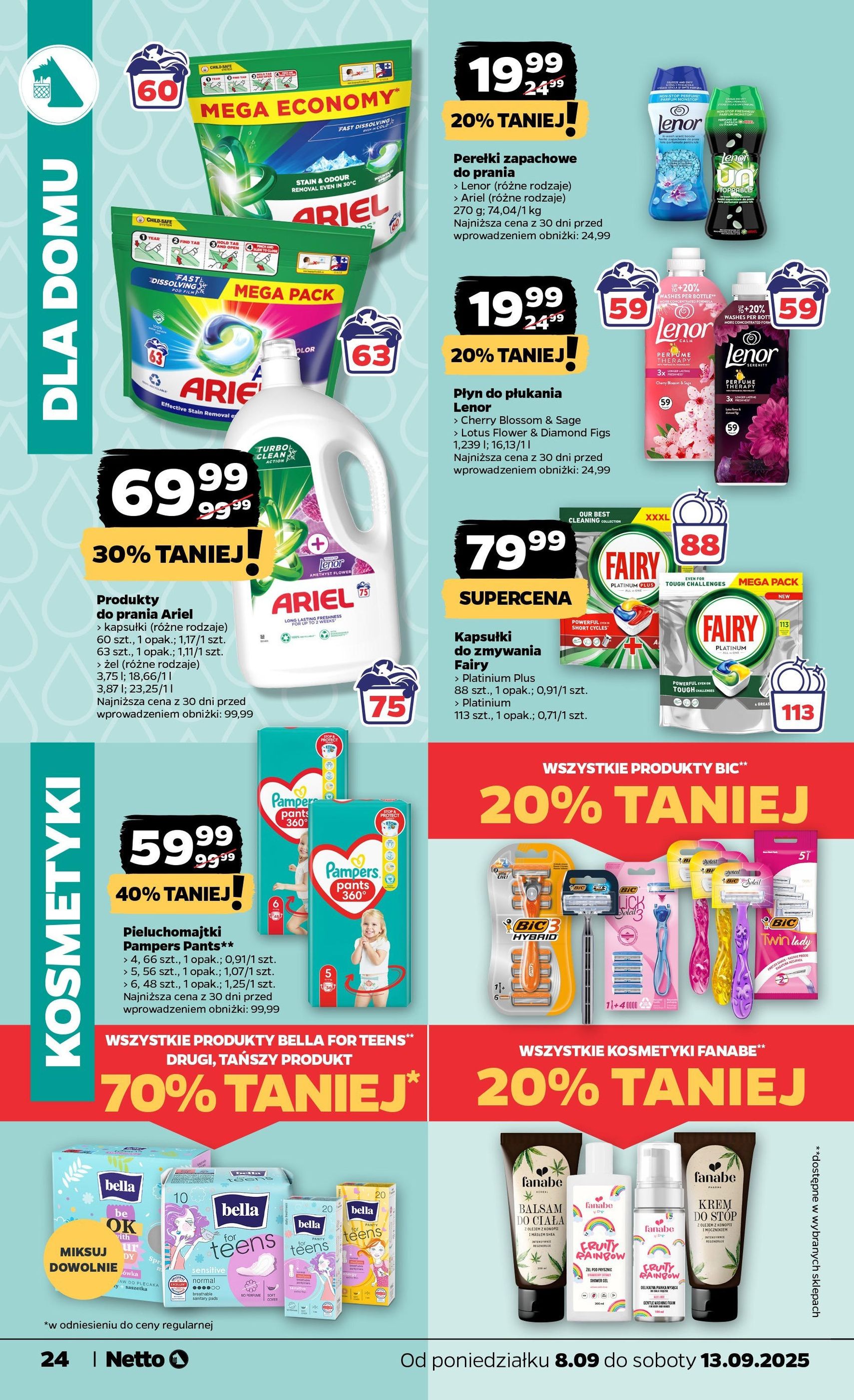 Netto gazetka - Spożywcza - ważny gazetka od 08.09.2025 strona 24 z 30 Netto gazetka - Spożywcza - ważny gazetka od 08.09.2025 strona 24 z 30