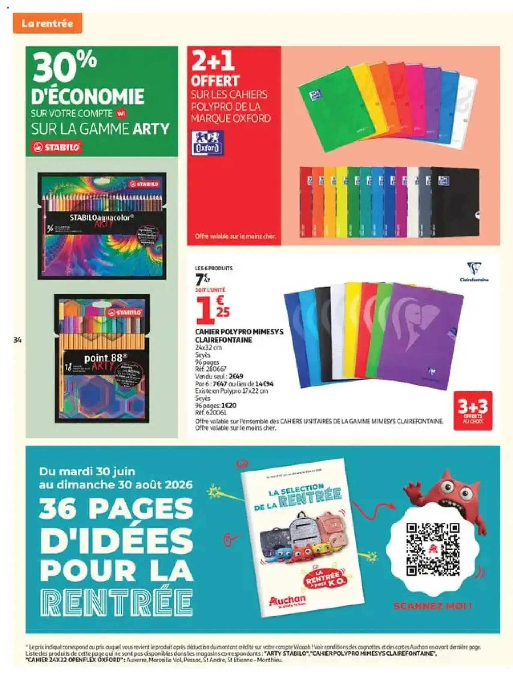 Auchan prospectus - brochure valable à partir du 04/08/2026, page 34 sur 42