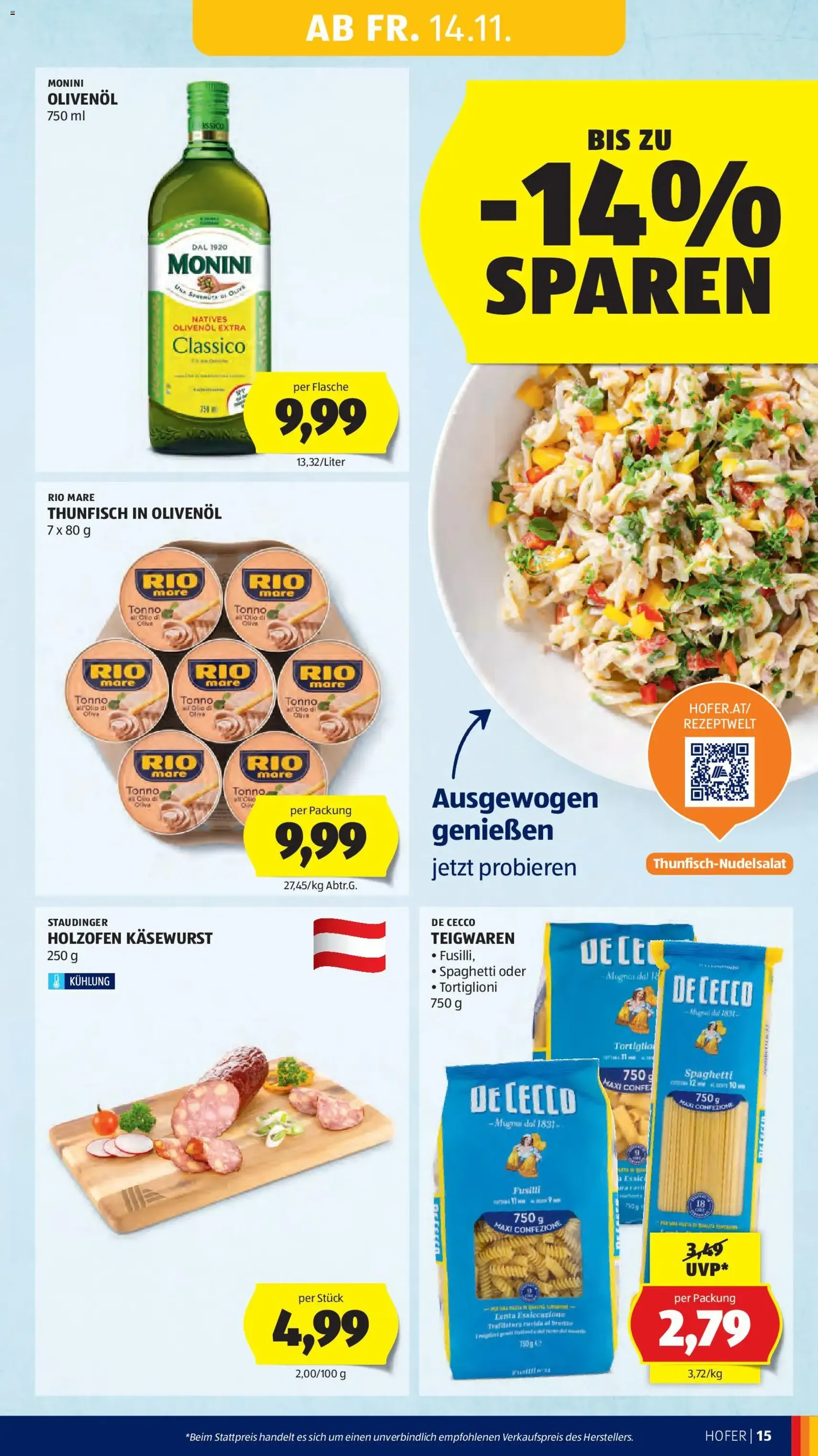 Hofer - Black Friday - Gültiger Prospekt ab 14.11.2025, Seite 17 von insgesamt 53