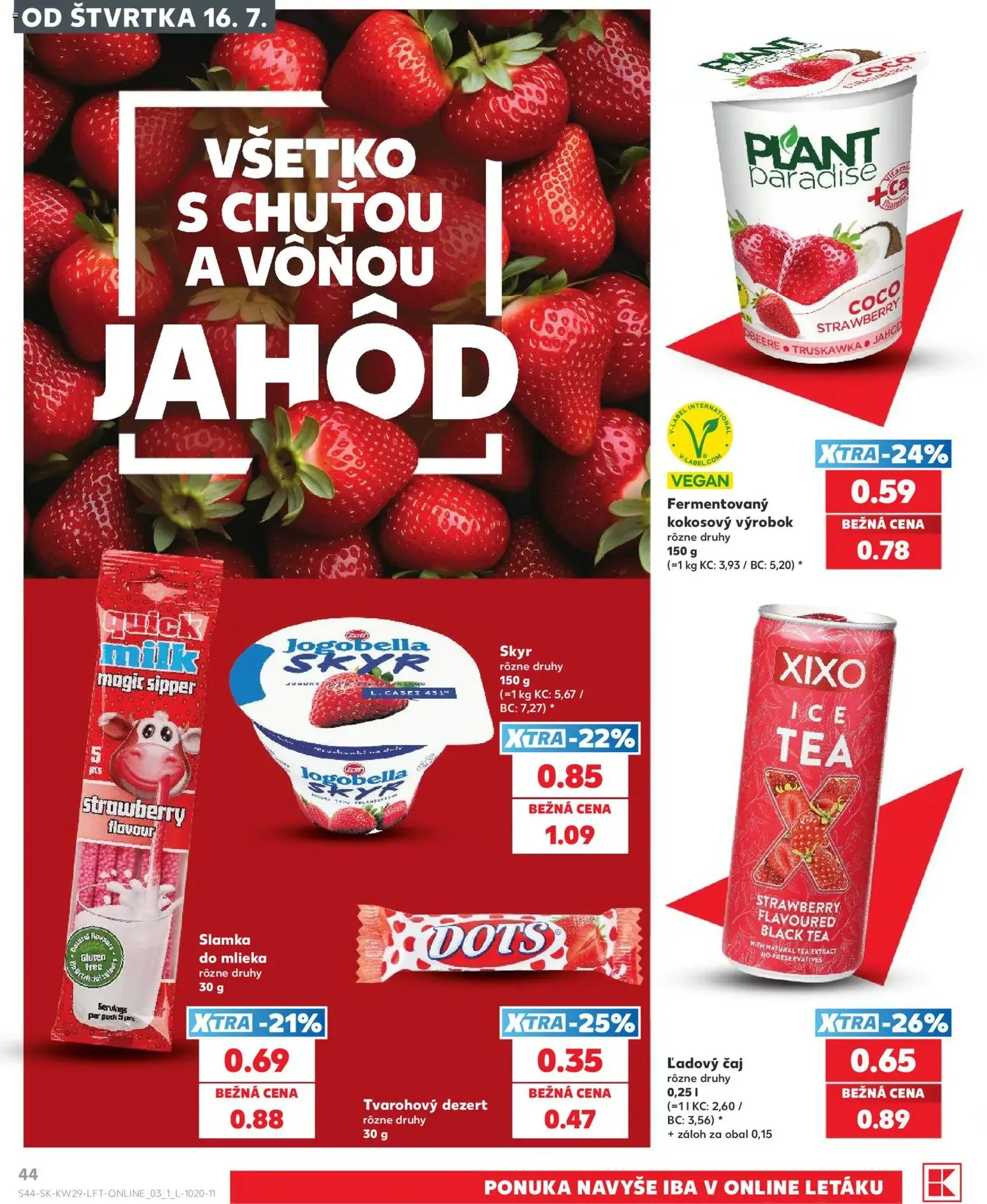 Kaufland SK akciós újság - 2026.07.16. érvényes szórólap 44 oldal 86 oldalból