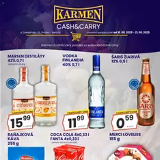 KARMEN CBA leták - náhľad letáku platný od 16.09.2025