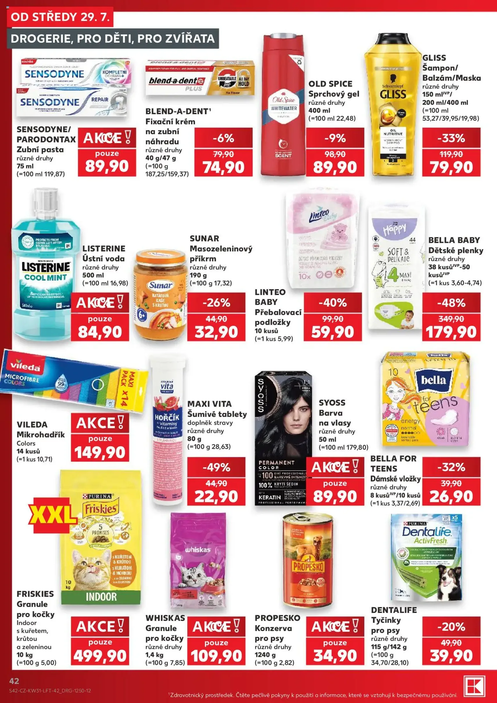 Kaufland leták - platný leták od 29.07.2026 strana 42 z 54
