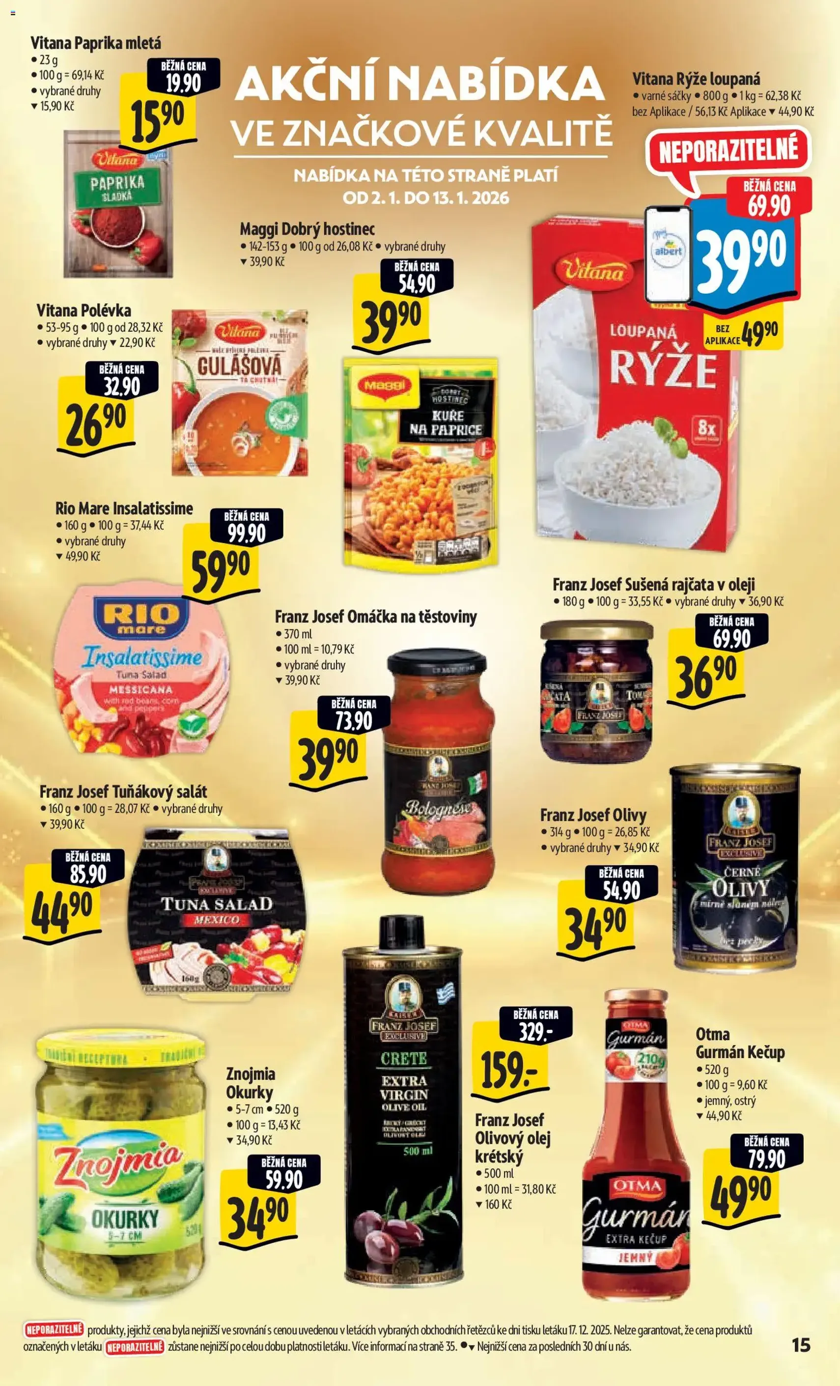 Albert leták - Hypermarket - platný leták od 02.01.2026 strana 20 z 46