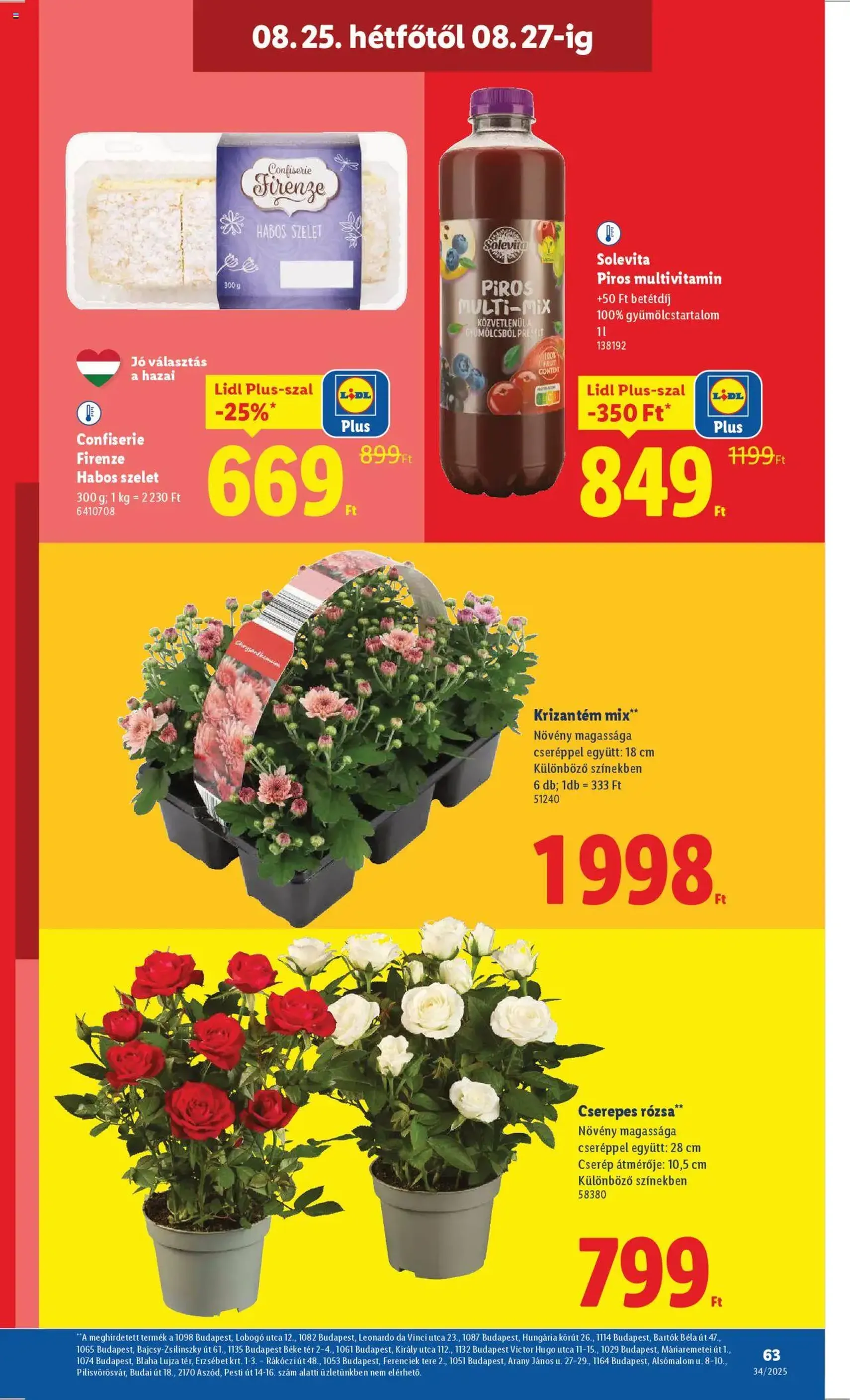 Lidl Akciós újság - 2025.08.21. érvényes szórólap 63 oldal 70 oldalból