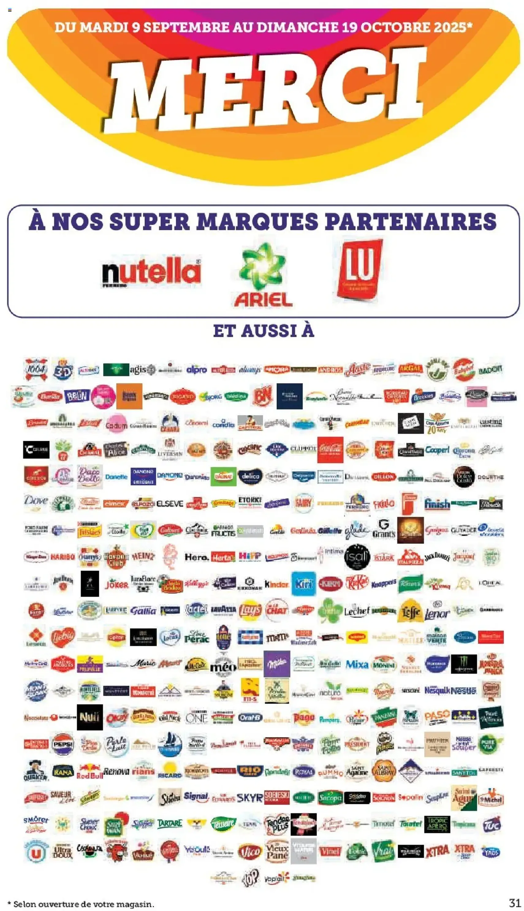 U Express catalogue - brochure valable à partir du 09/09/2025, page 31 sur 32 U Express catalogue - brochure valable à partir du 09/09/2025, page 31 sur 32