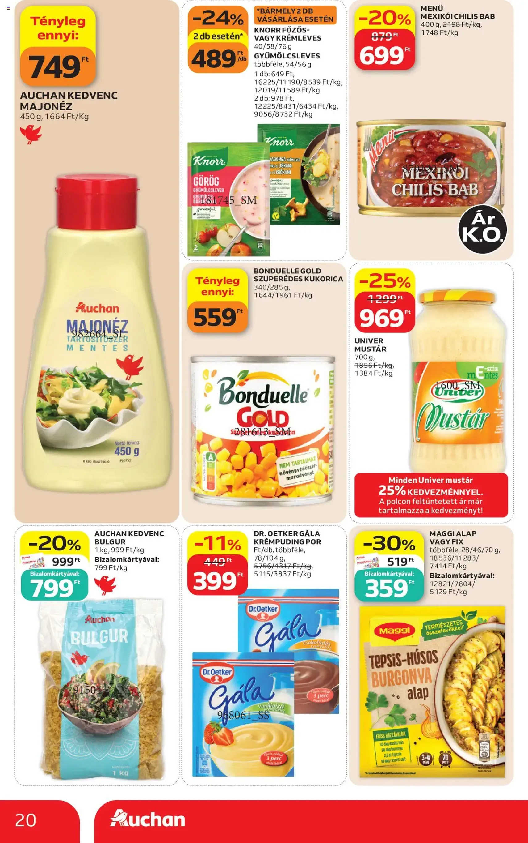 Auchan akciós újság - 2026.08.06. érvényes szórólap 20 oldal 48 oldalból