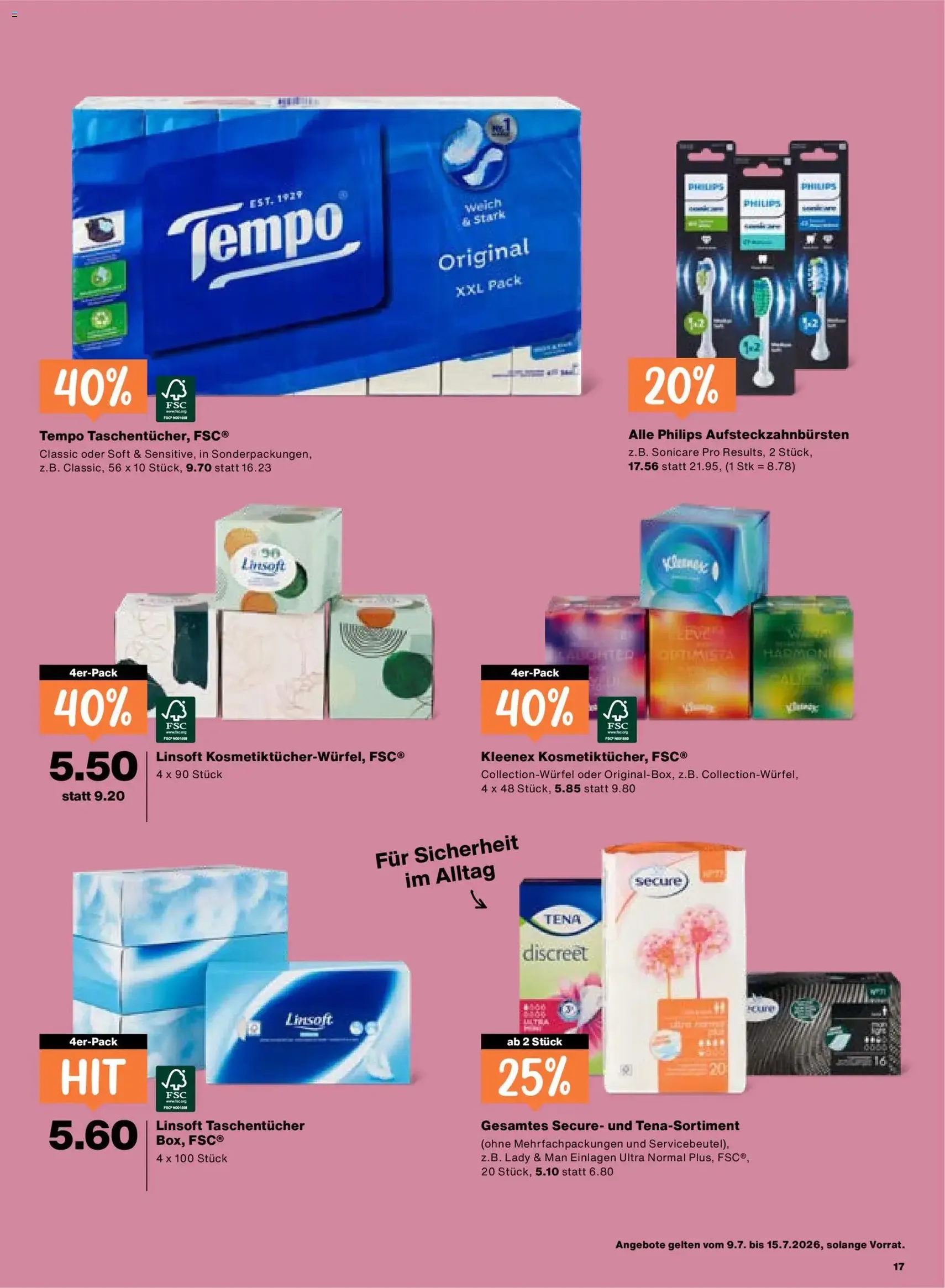 Migros aktionen - Gültiger Prospekt ab 09.07.2026, Seite 17 von insgesamt 20
