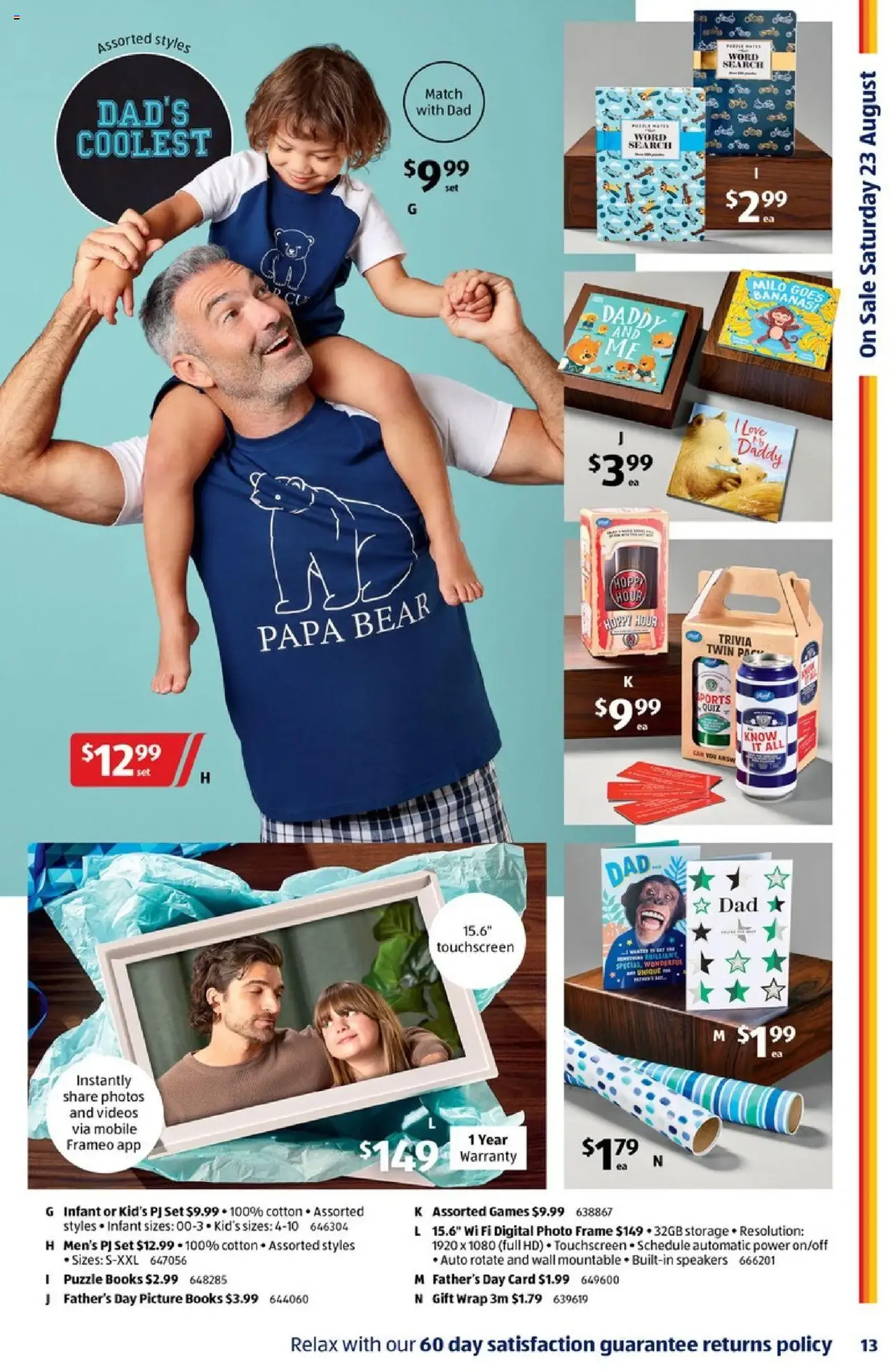 Catalogue Aldi - valid flyer from 20/08/2025, page 13 of 24 Catalogue Aldi - valid flyer from 20/08/2025, page 13 of 24