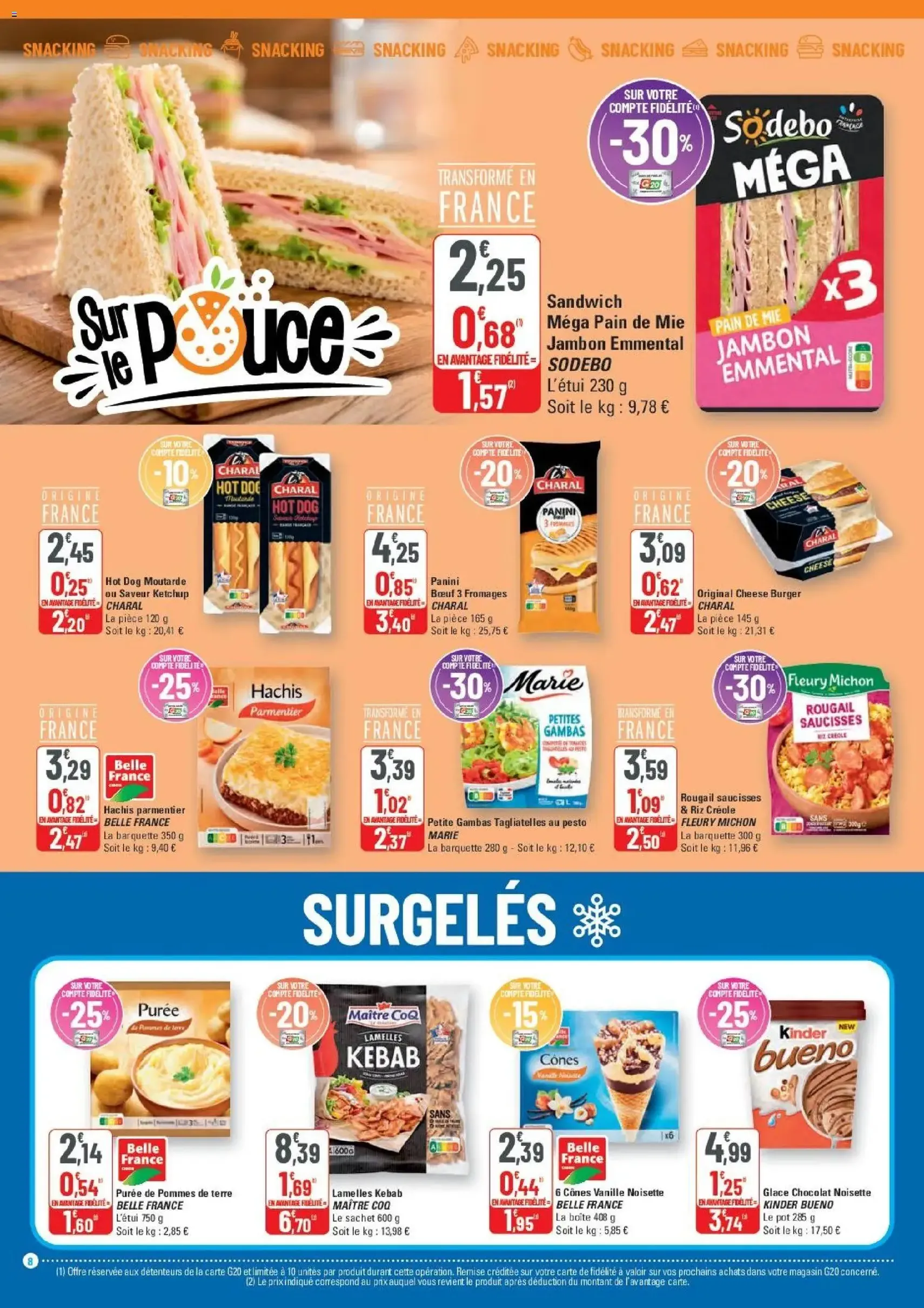 G20 Supermarchés catalogue - brochure valable à partir du 21/10/2026, page 8 sur 20