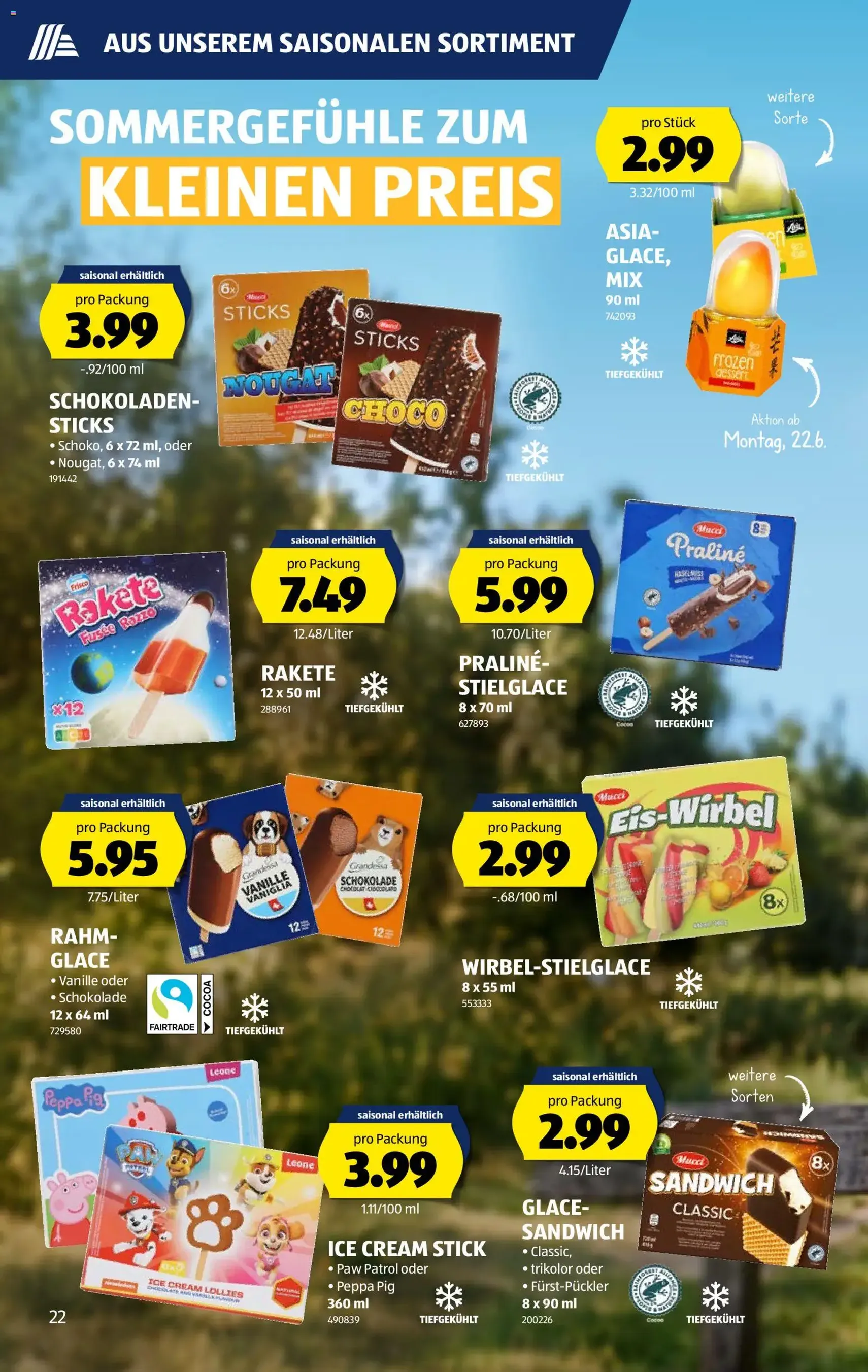 Aldi aktionen - Gültiger Prospekt ab 18.06.2026, Seite 22 von insgesamt 44
