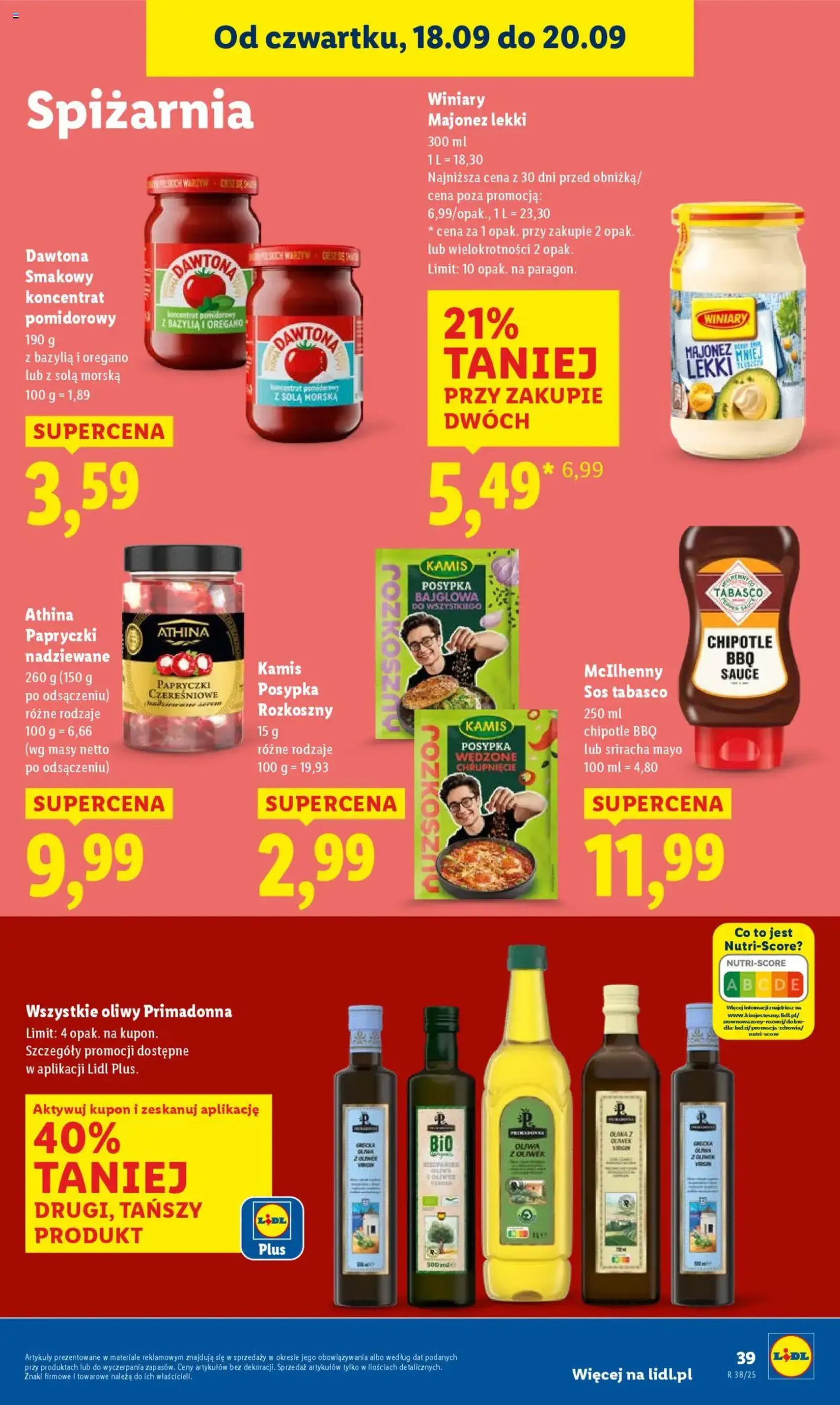 Lidl Gazetka - ważny gazetka od 18.09.2025 strona 45 z 59